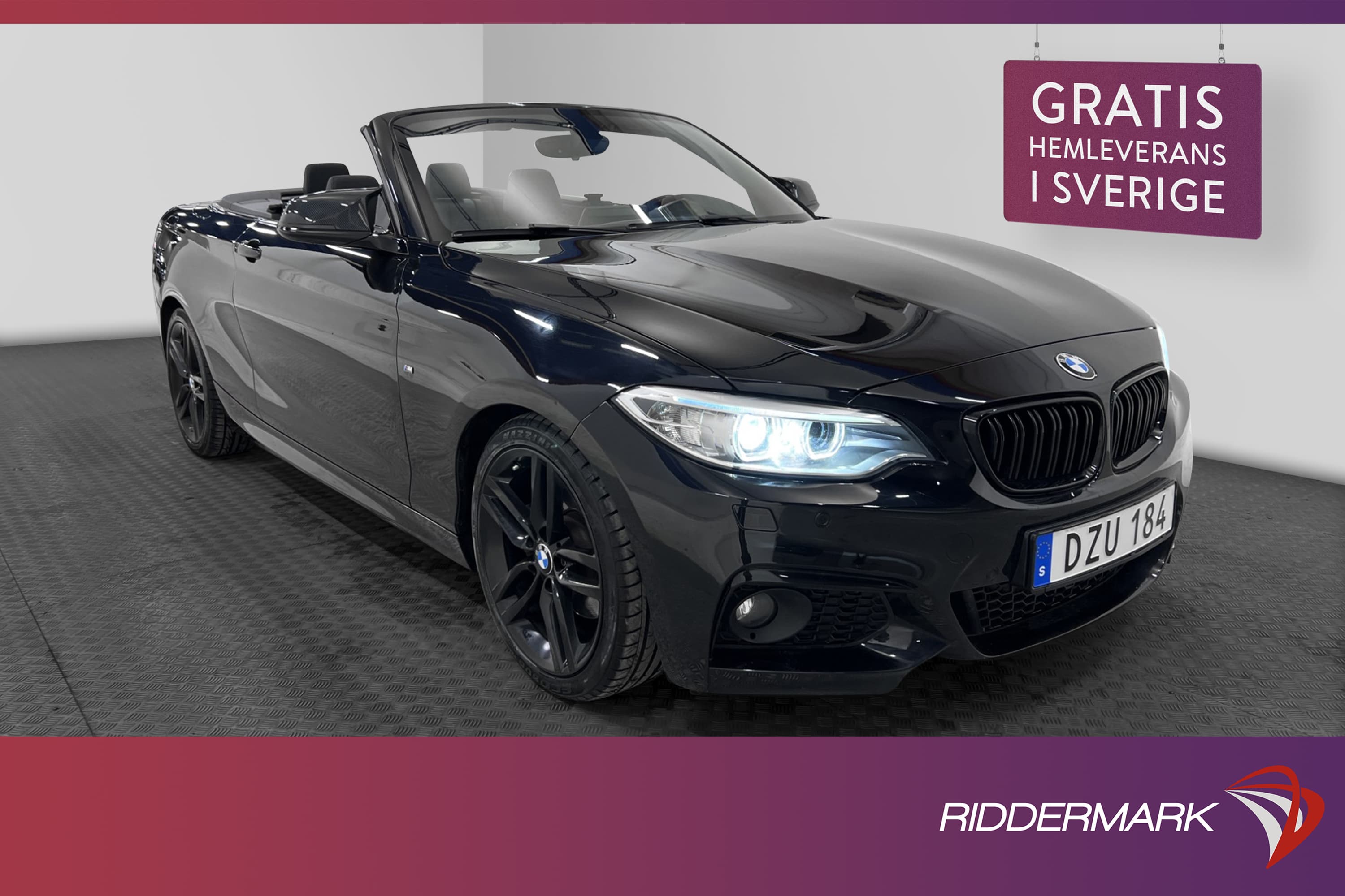 BMW 220i Convertible 184hk