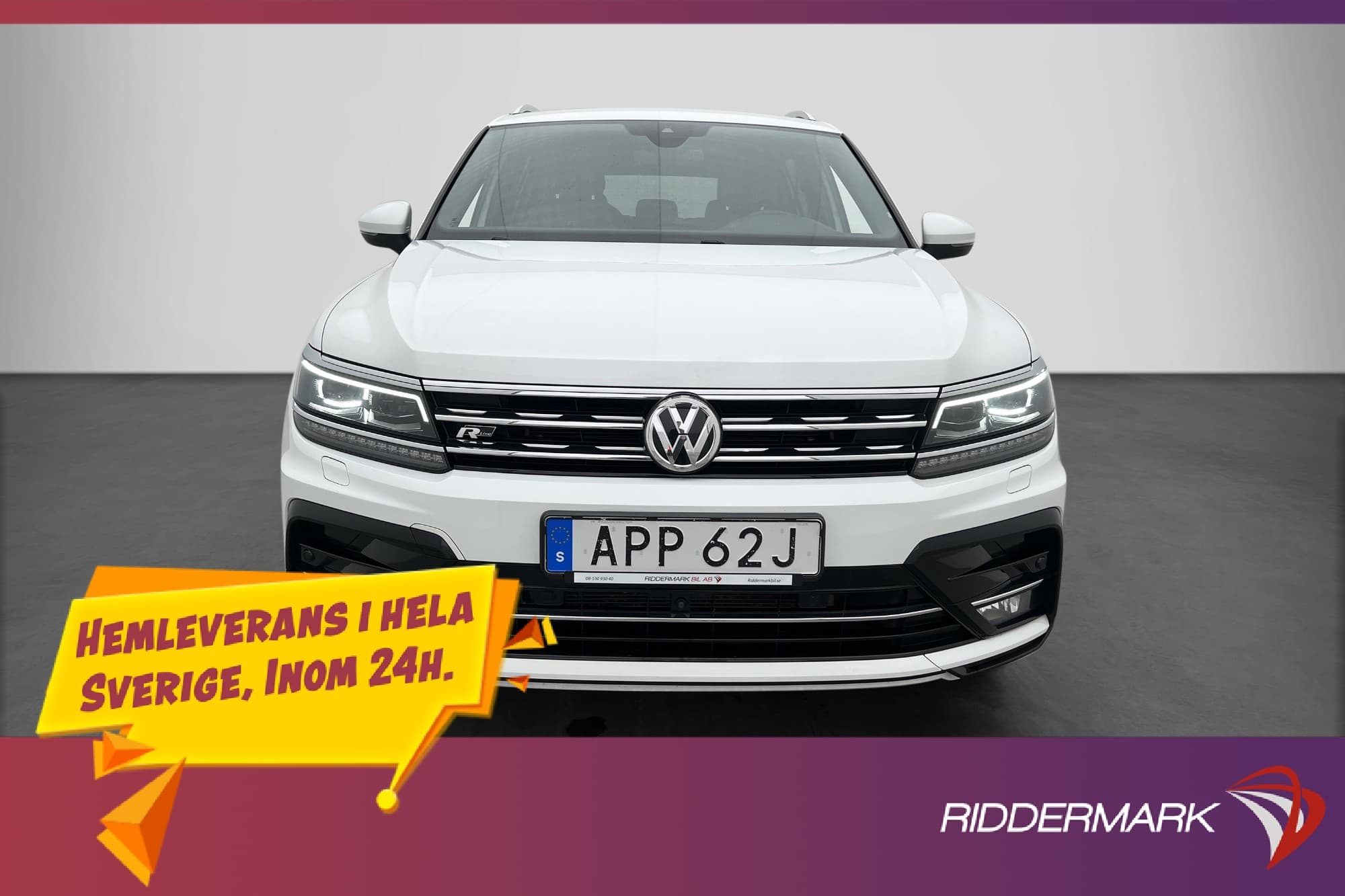 Volkswagen Tiguan Allspace 2.0 TDI 4M R Line  7 Sits Värmare