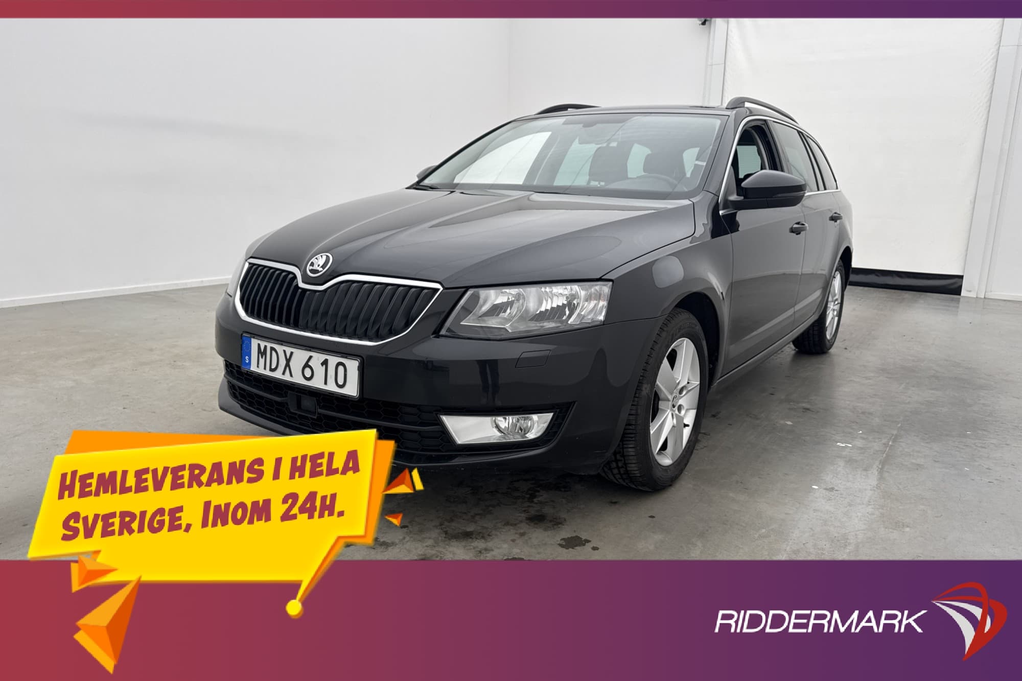 Skoda Octavia Kombi TSI 110hk Ambition Sensorer CarPlay Drag