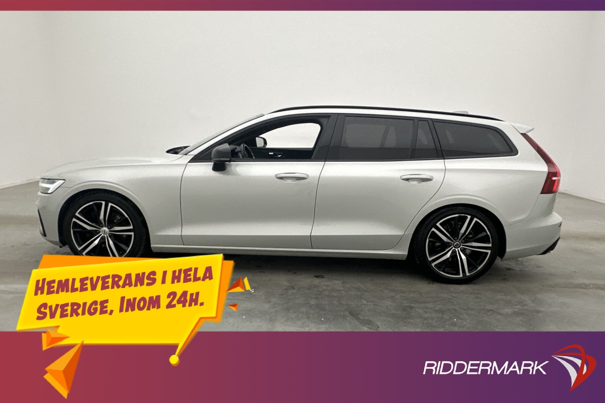 Volvo V60 T5 250hk R-Design Värmare Panorama H/K 360°  Skinn