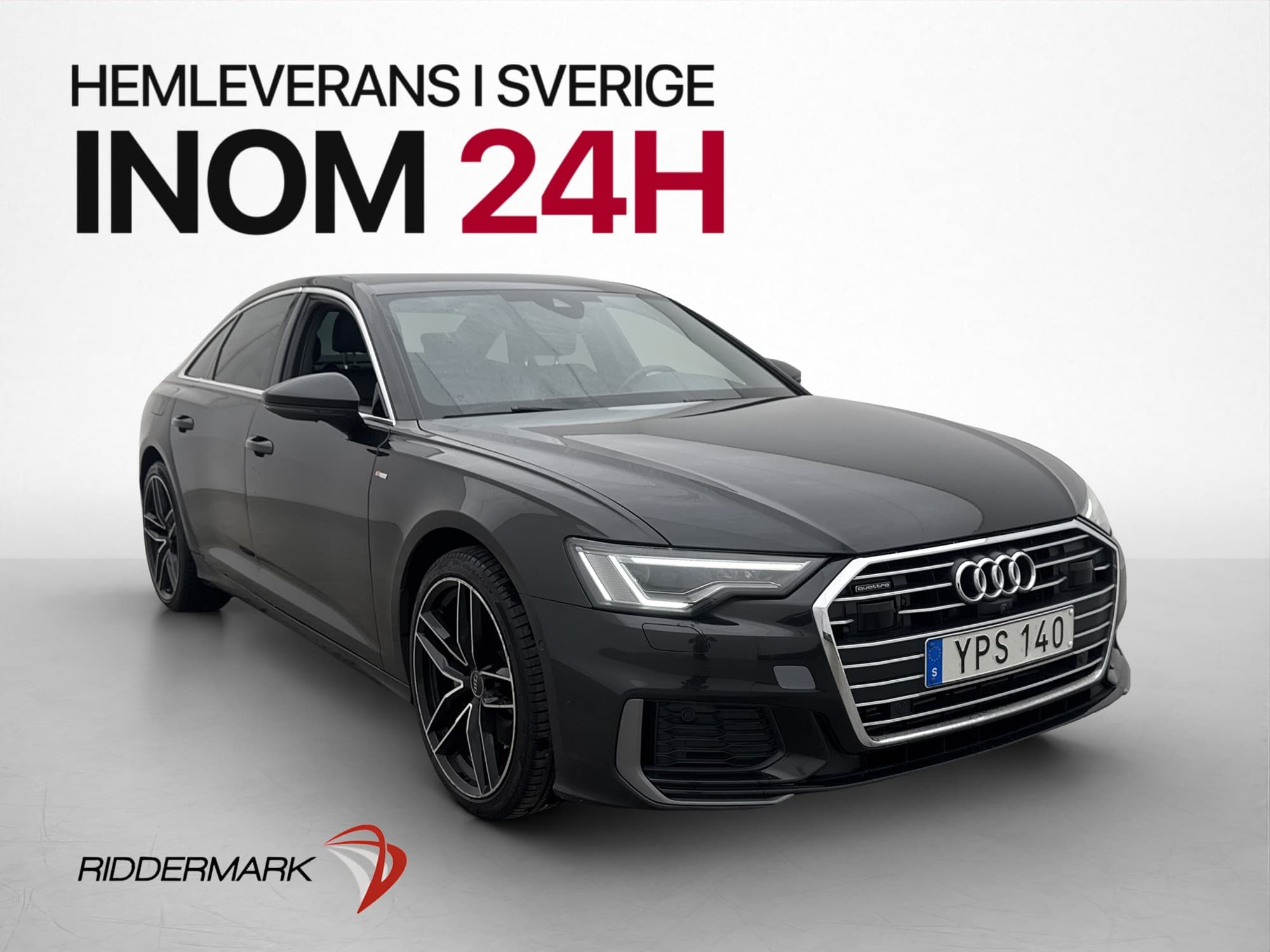 Audi A6 50 TDI Q 286hk S-Line Cockpit D-Värm B&O 360° Matrix