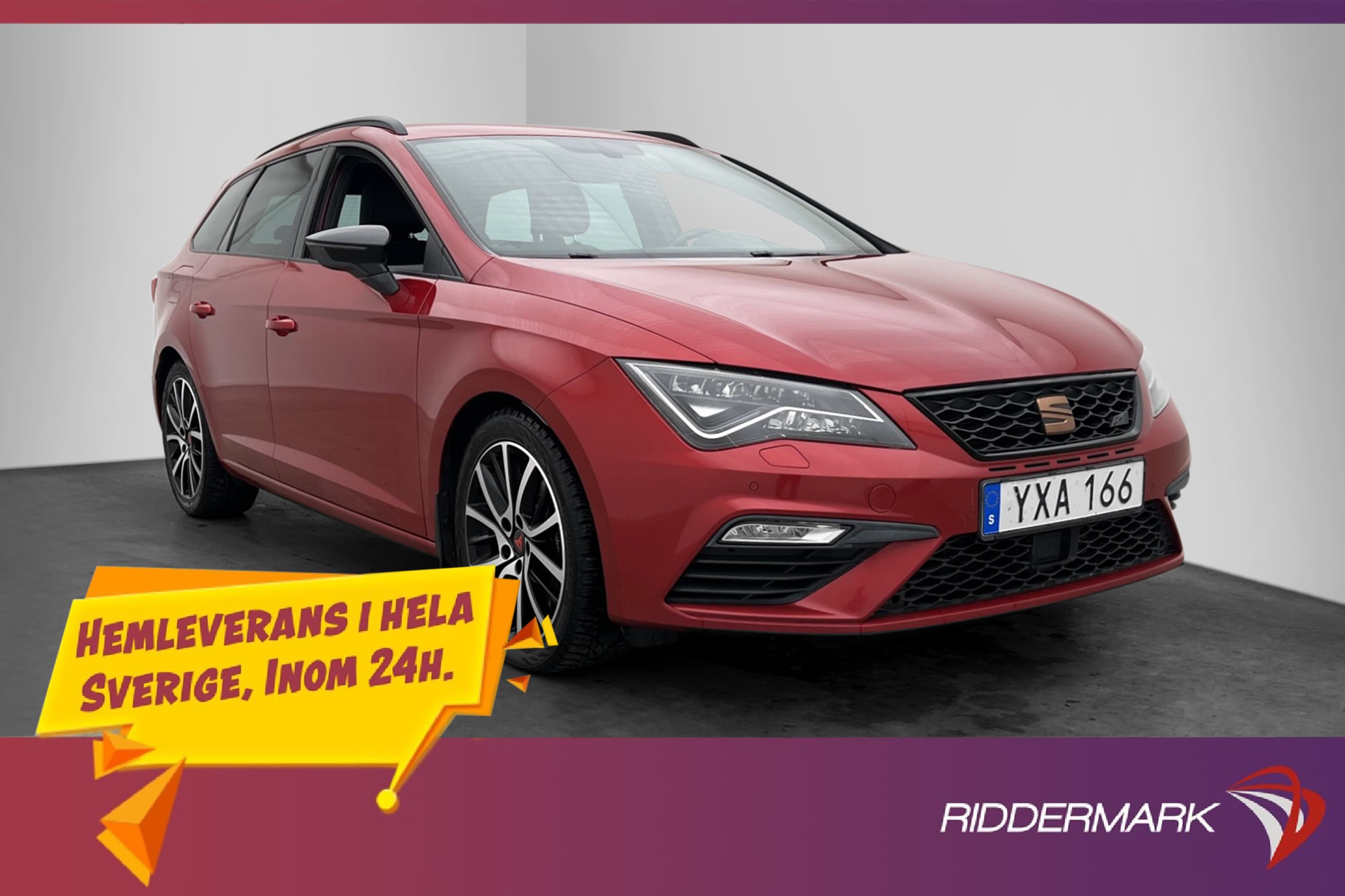 SEAT Leon Cupra ST 4D 300hk Cockpit Beasts DCC Kamera Navi
