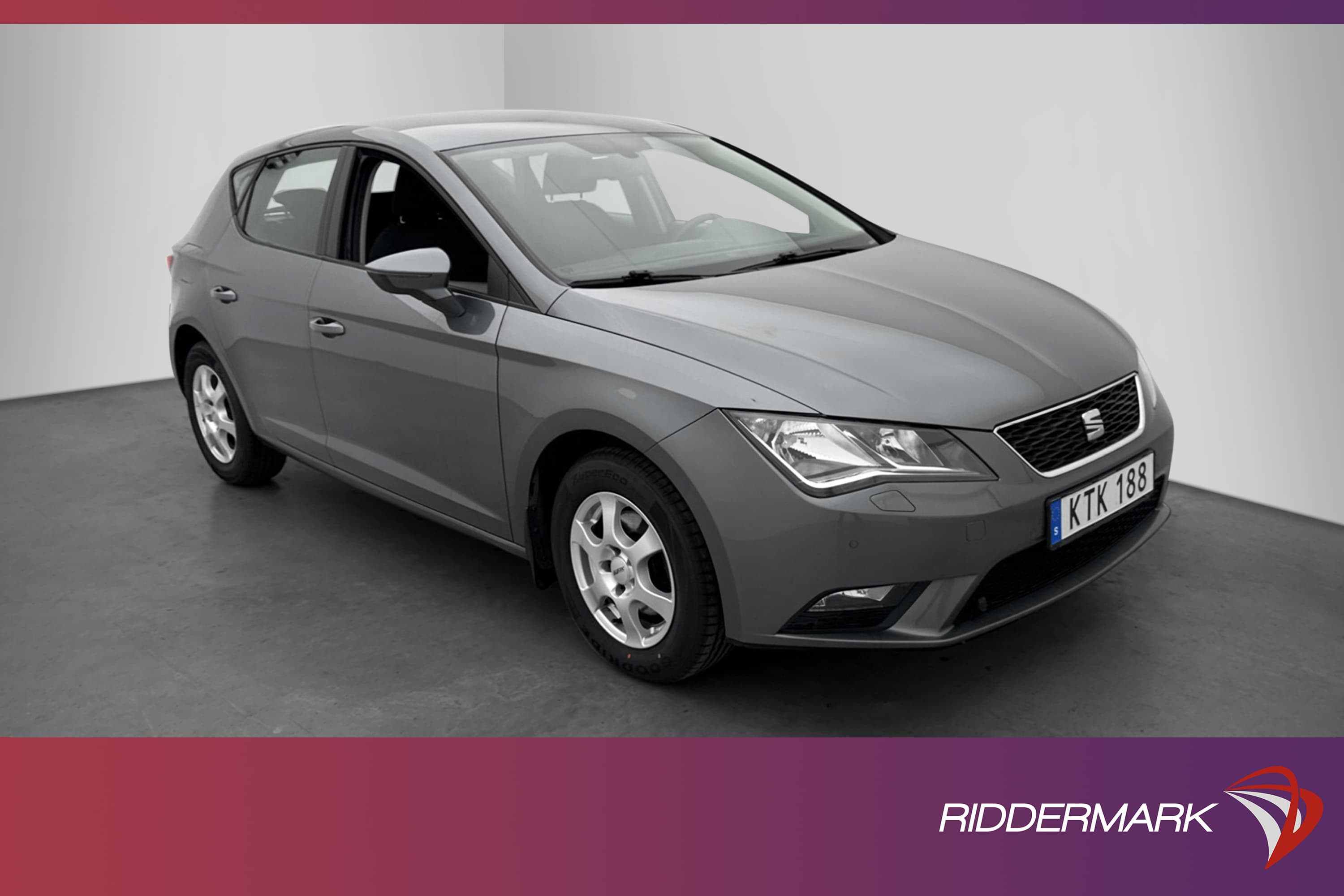 SEAT Leon TSI 110hk Style P-sensorer M&K-värme Farthållare