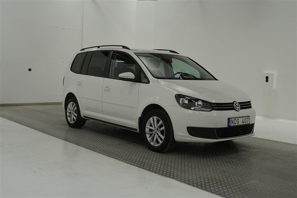 VW Touran 1.4 TGI EcoFuel 150hk 514:- Årsskattexteriör