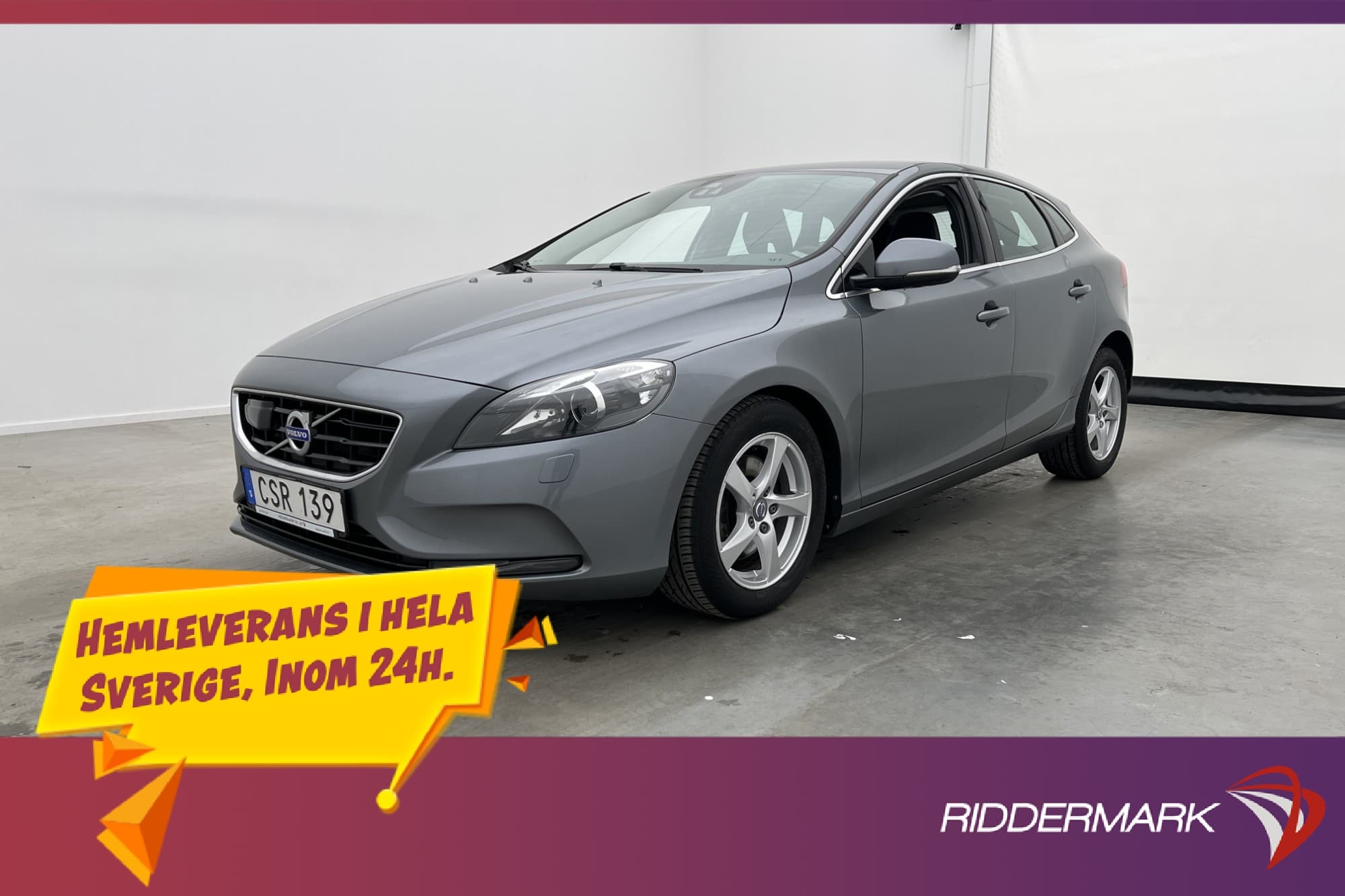 Volvo V40 D2 Momentum BLIS Dragkrok Sensorer Adaptiv-Farth