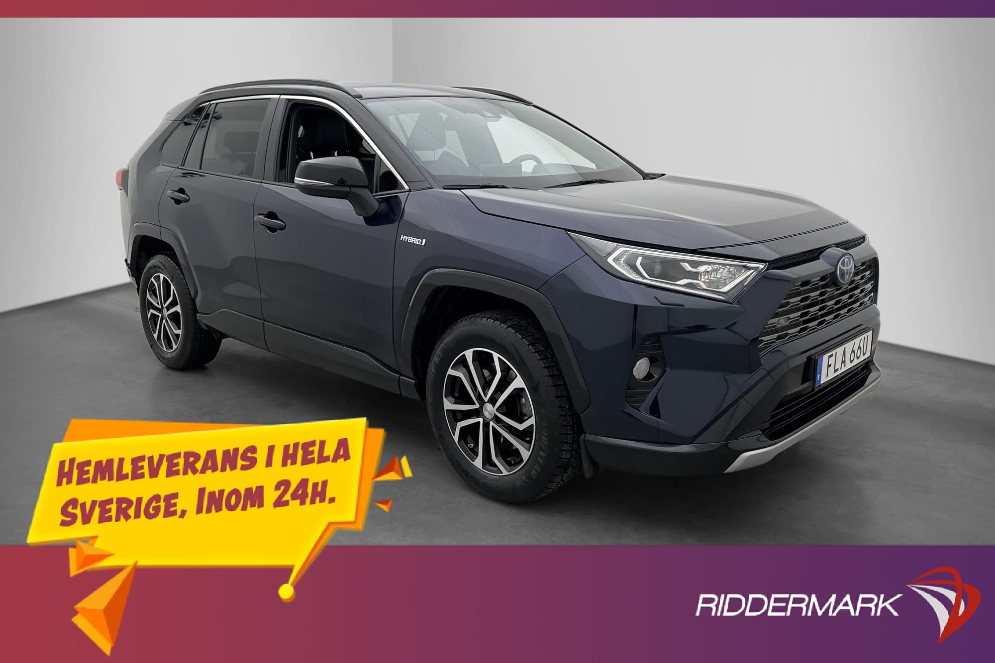 Toyota RAV4 Hybrid 222hk AWD Style Kamera JBL Rattvärme