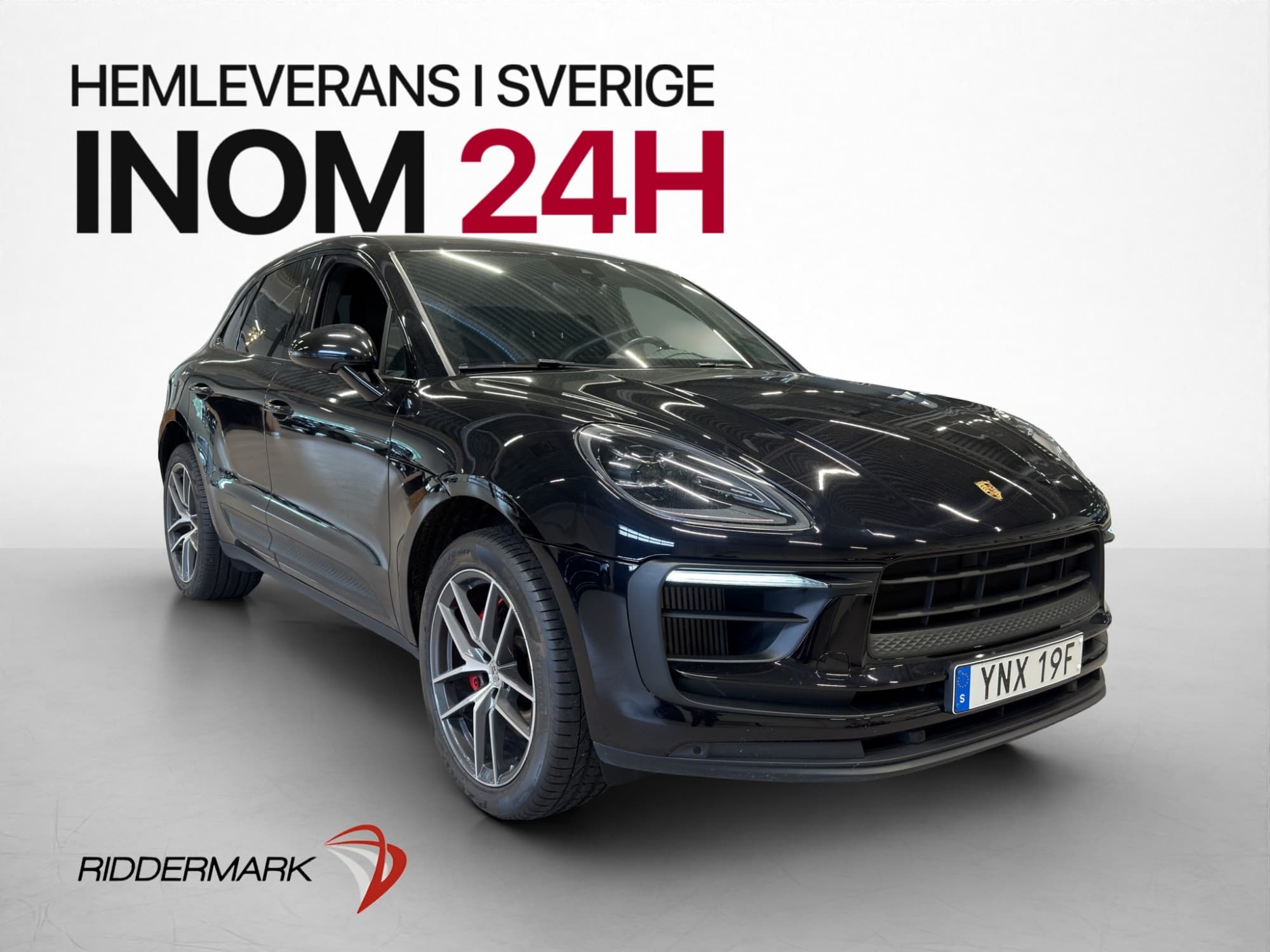Porsche Macan S PDK 380hk Sport Chrono Pano 14-Vägs Skinn