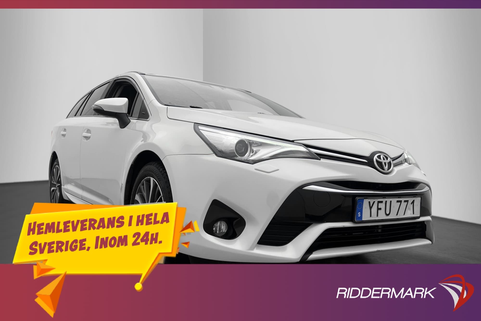 Toyota Avensis Kombi 2.0 D-4D 143hk Active Plus Kamera Navi