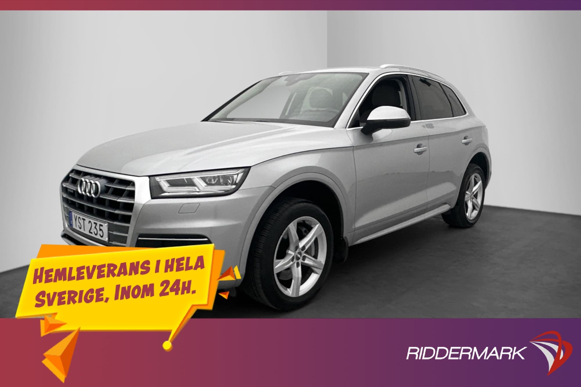 Audi Q5 2.0 TDI 190hk Quattro Proline Drag Sensorer Skinn