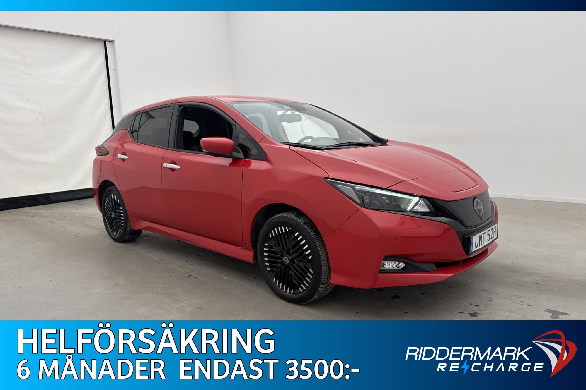 Nissan Leaf 62 kWh N-Connecta 360° Navi Rattvärme MOMS