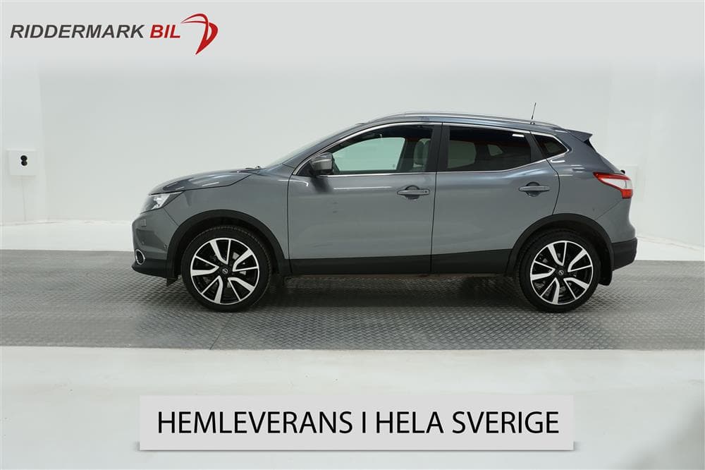 Nissan Qashqai 1.2 115hk Tekna Pano Navi Drag