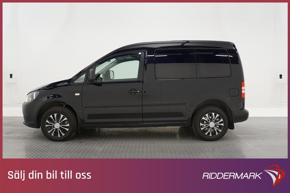 Volkswagen Caddy Life 1.6TDI Drag Värmare Moms Nybesiktigad