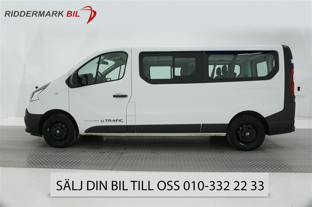 Renault Trafic Minibuss 1.6dCi Eu6 Navi Nyservad 9-sits L2