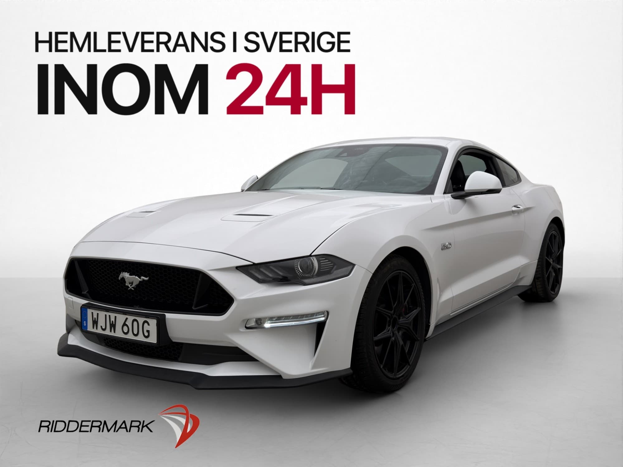 Ford Mustang  GT 5.0 V8 450hk B&O Skinn Kamera Navi LED