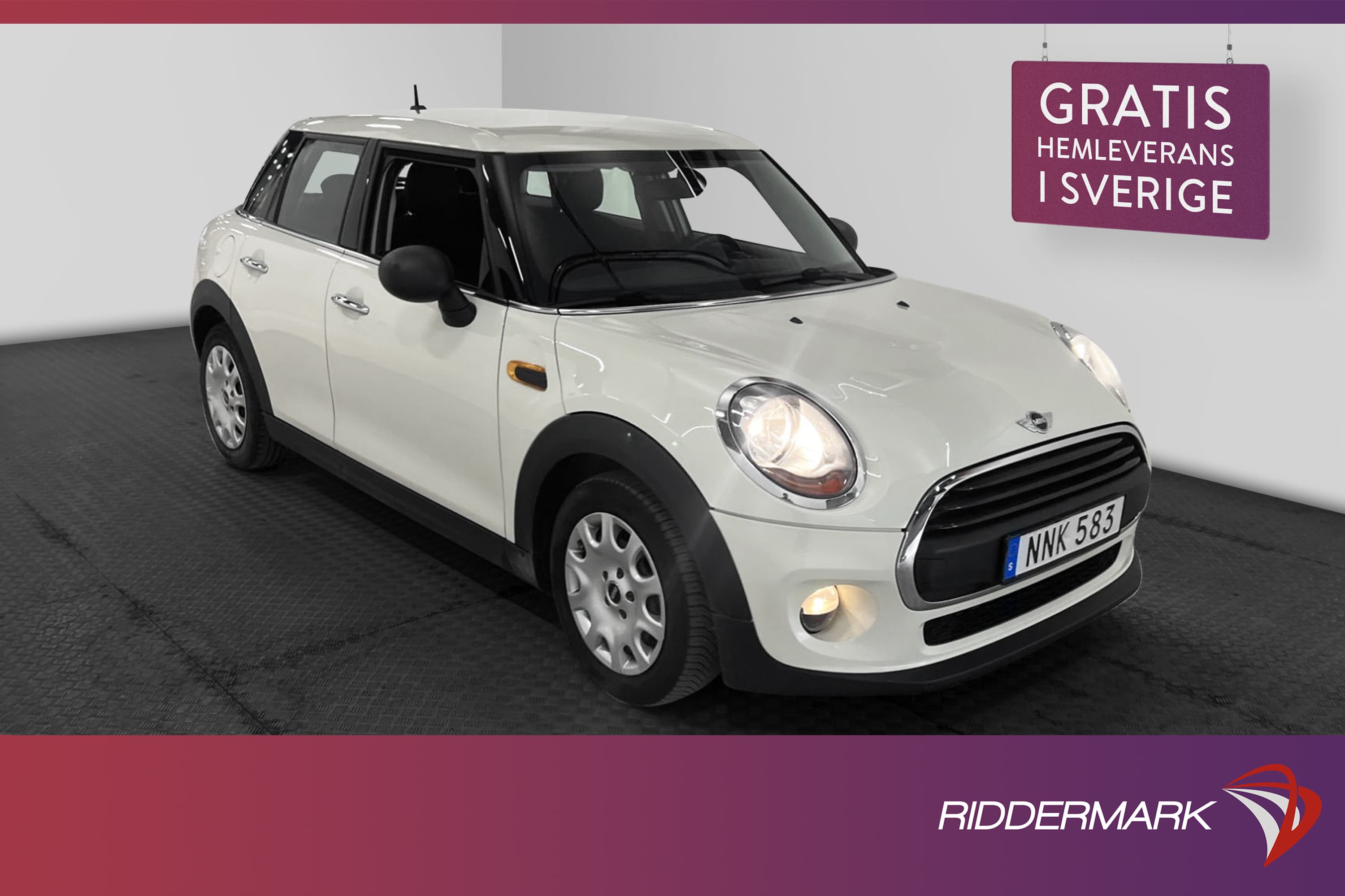 MINI One 5-dörrar 102hk Pepper Ambient Välservad 0,48l/mil