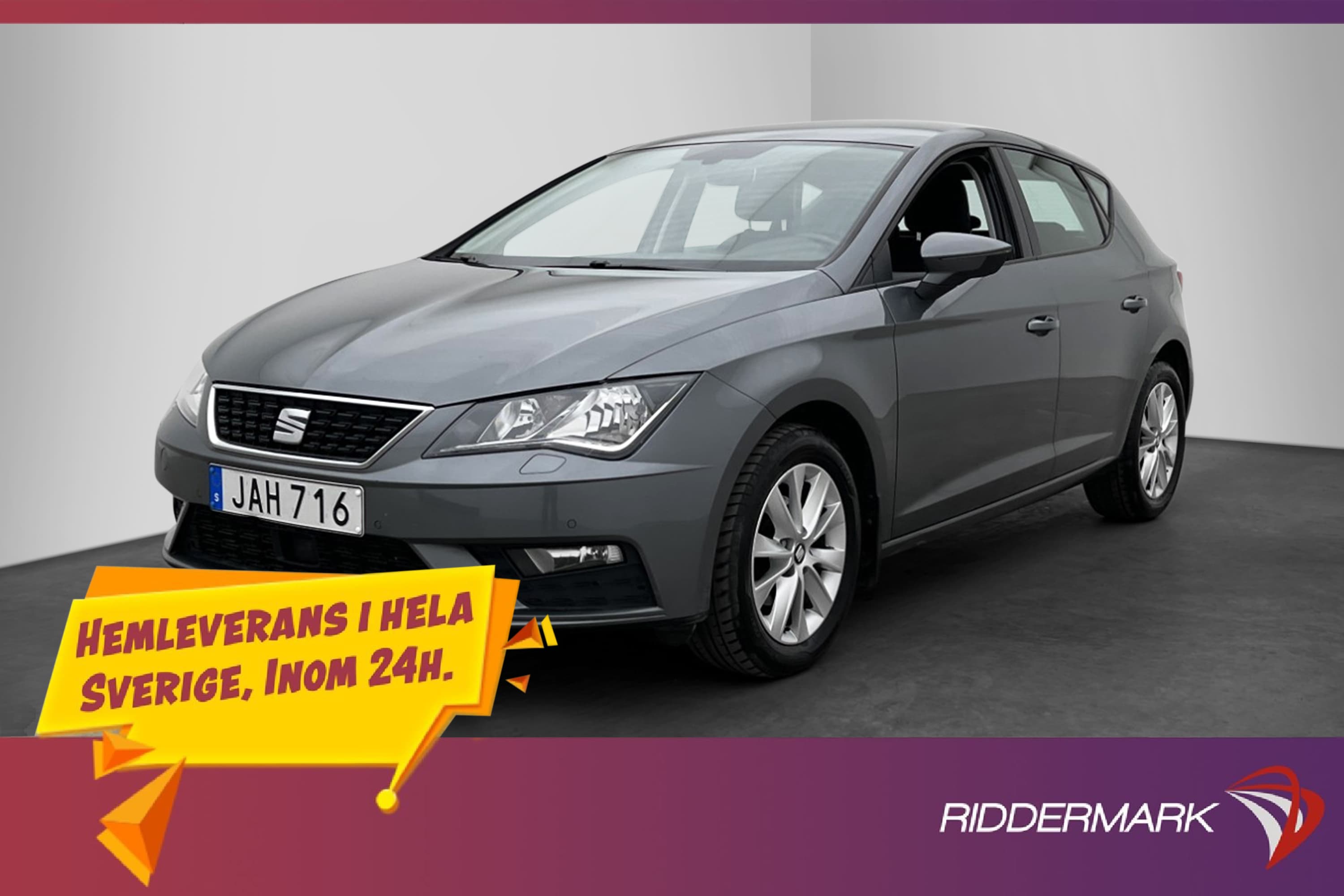SEAT Leon 1.2 TSI 110hk Style Sensorer Bluetooth Farthållare