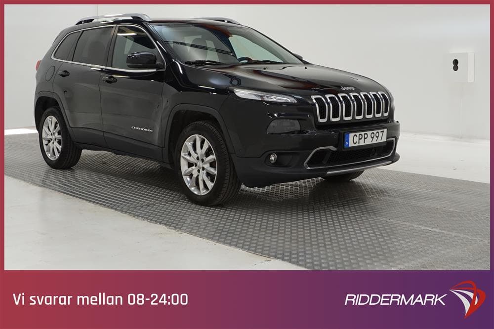 Jeep Cherokee 2.0 CRD AWD Limited Skinn B-Kam Navi 0,58l/milexteriör
