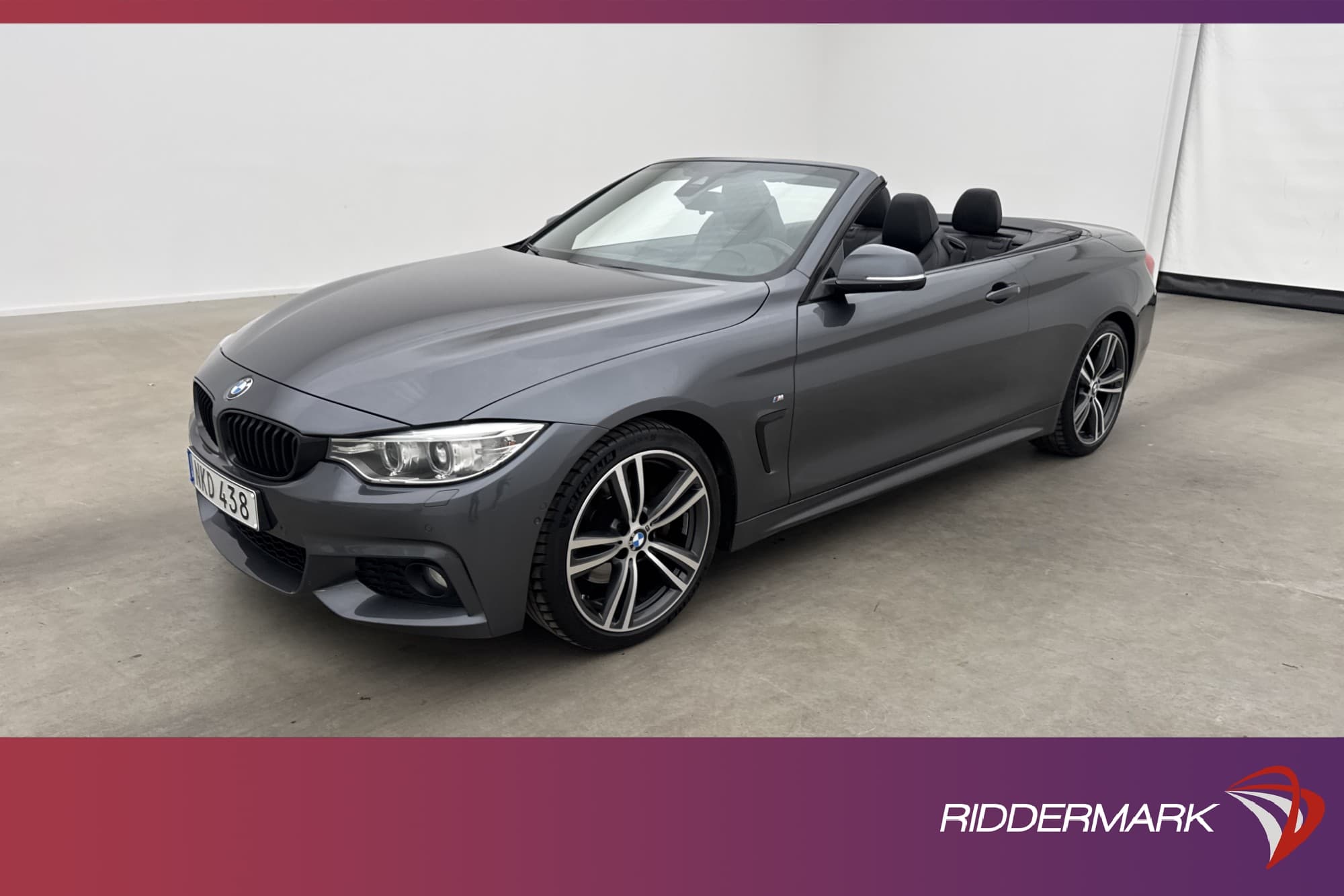 BMW 428 i Convertible 245hk M Sport Navi Kamera Skinn Drag
