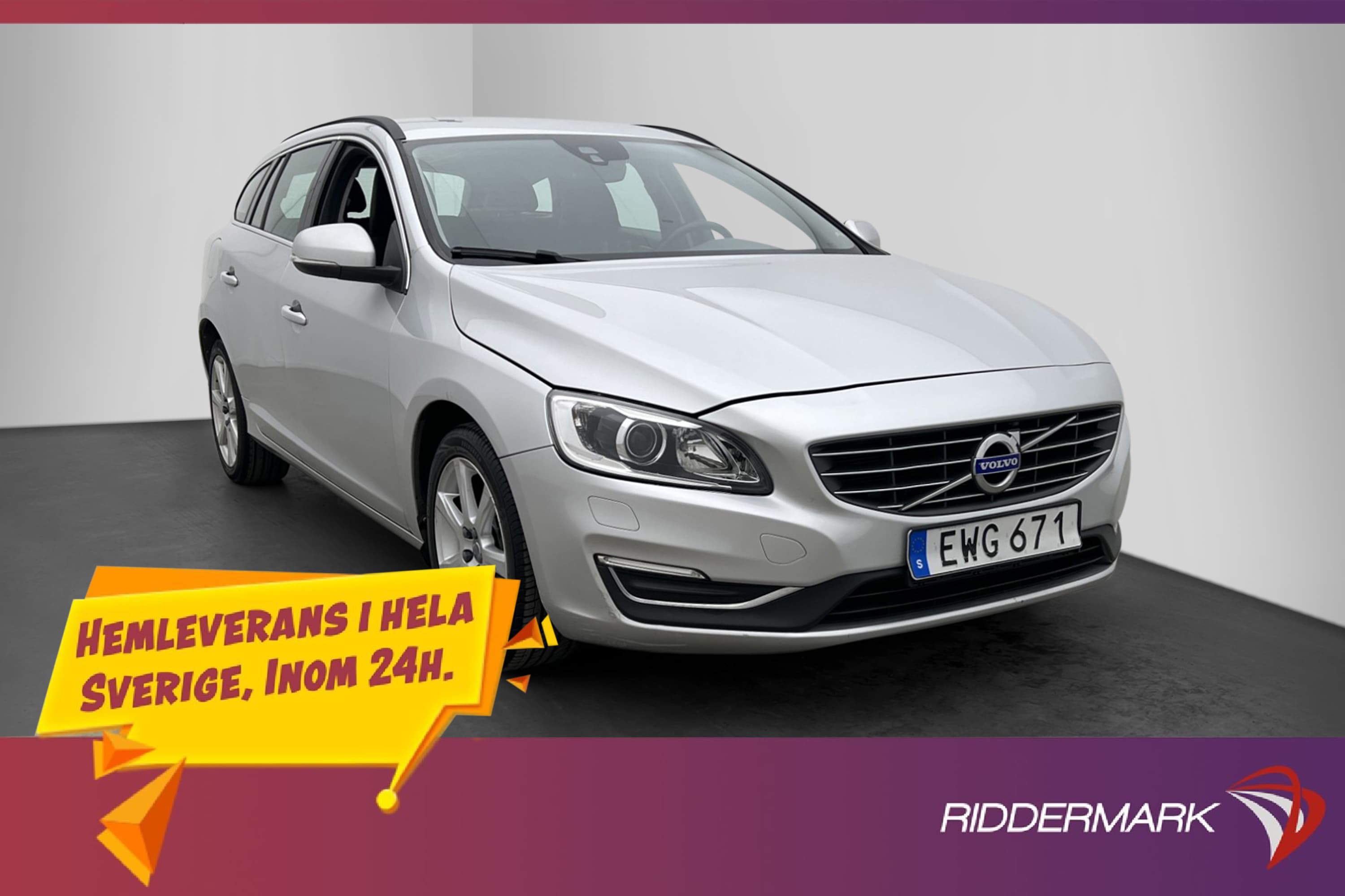 Volvo V60 D2 Momentum VOC Värmare Navi Sensorer Rattvärme