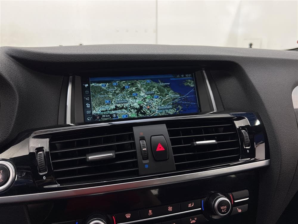 BMW X3 xDrive20d 190hk M-Sport Navi H-Skinn 0,49l/milinteriör