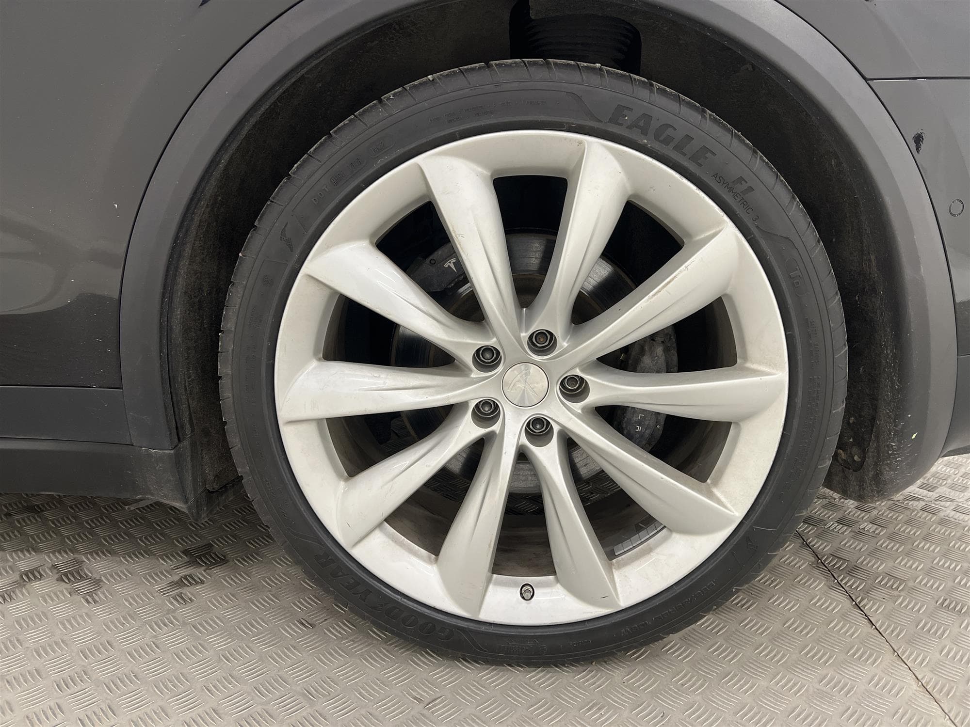 Tesla Model X 90D AWD 423hk 6Sits FRI SUPERCHARGE Drag Moms interiör