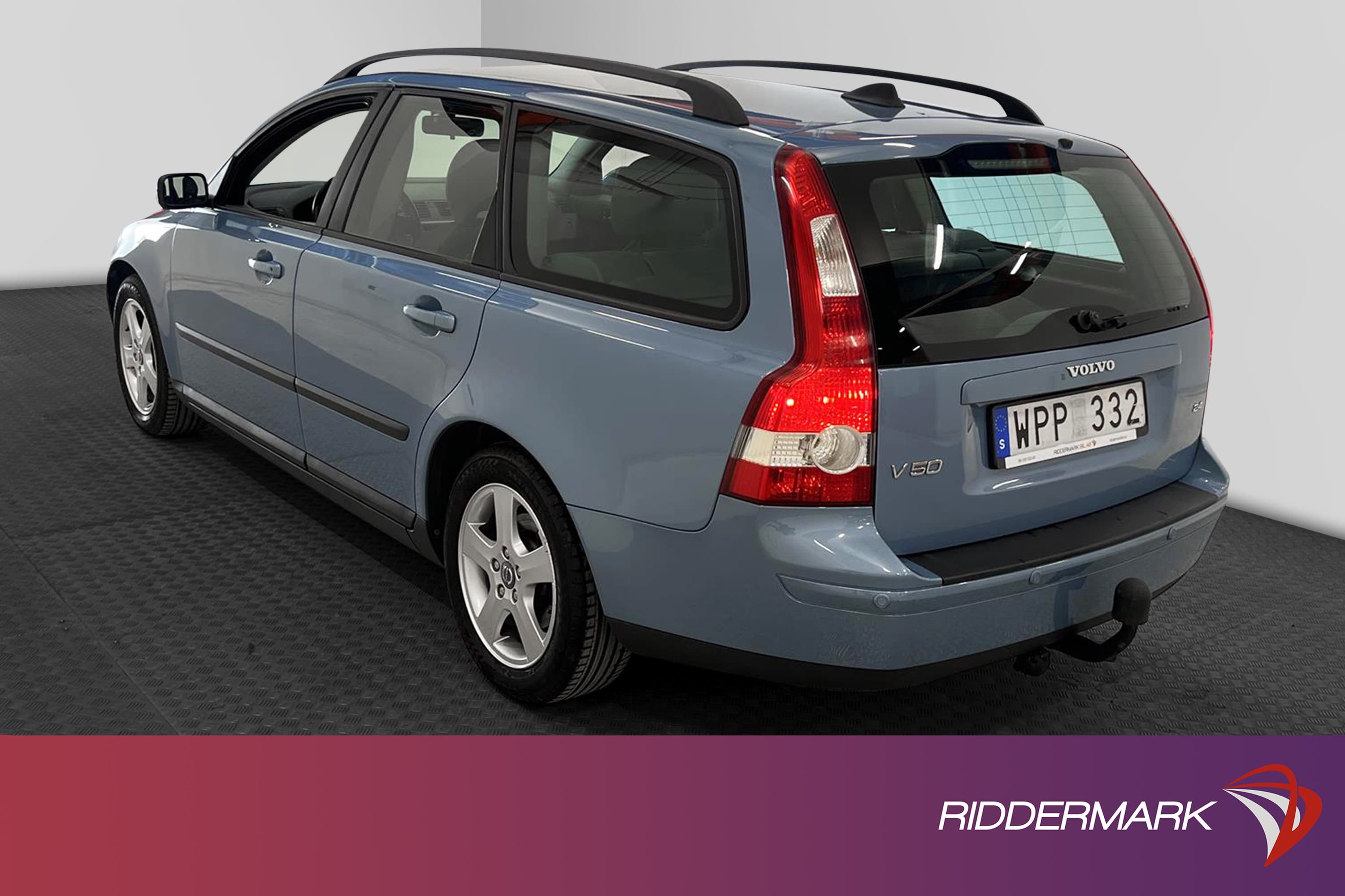 Volvo V50 2.4 170hk Drag Motorvärmare Nyservad Välvårdad