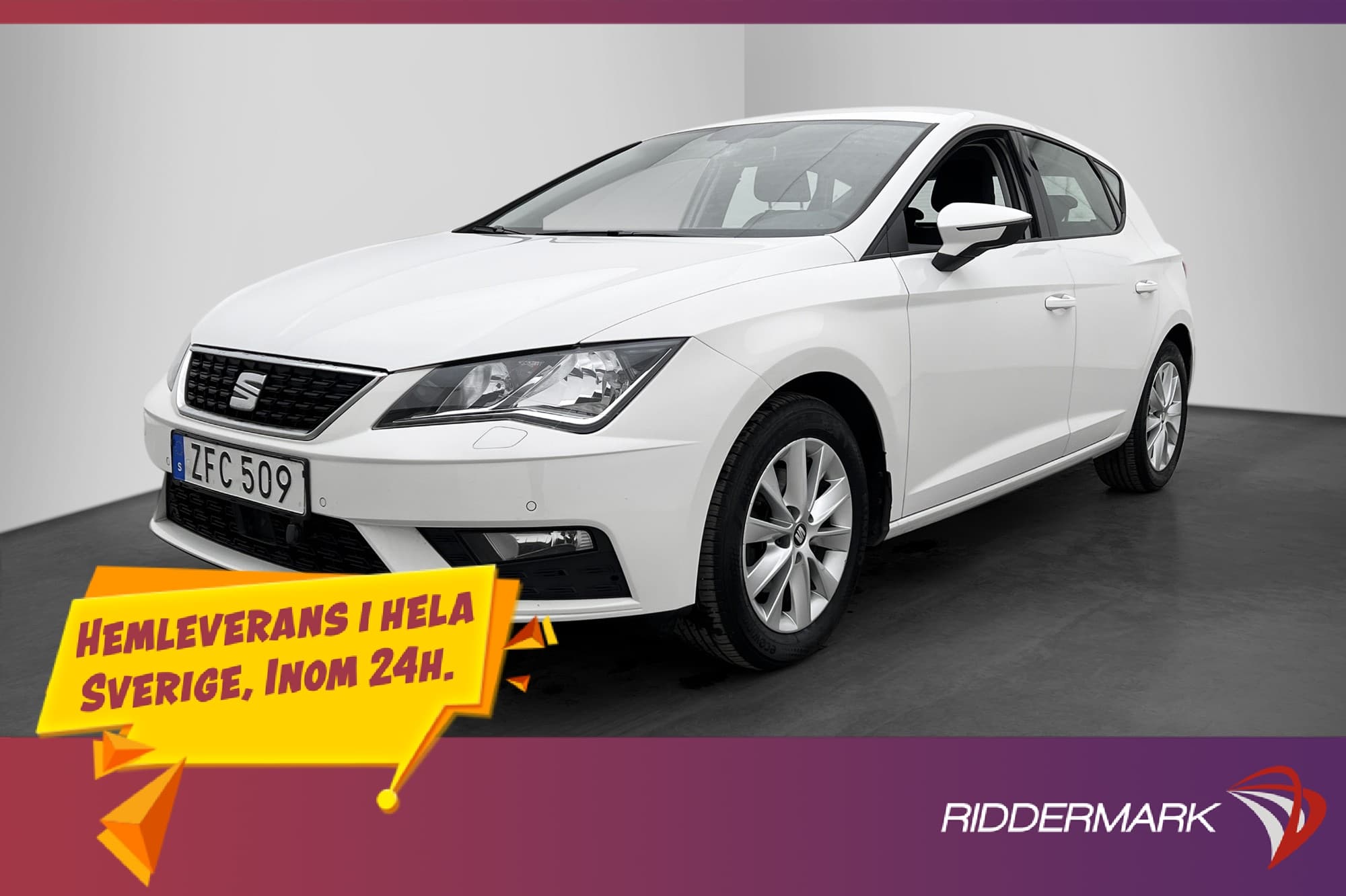 SEAT Leon 1.4 TGI Style P-Sensorer Bluetooth Farthållare