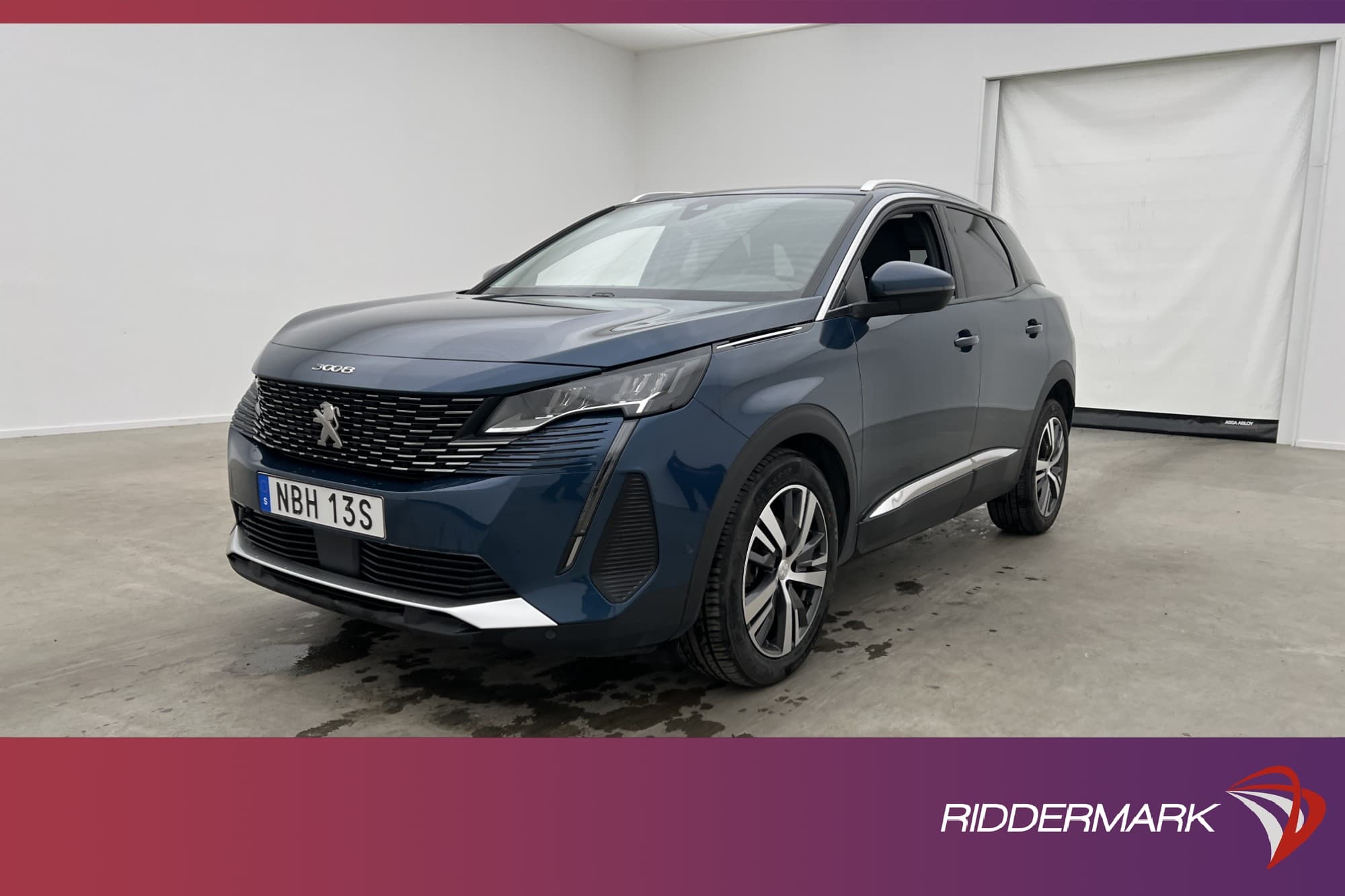 Peugeot 3008 130hk Allure M&K-Värmare Kamera Navi Halvskinn