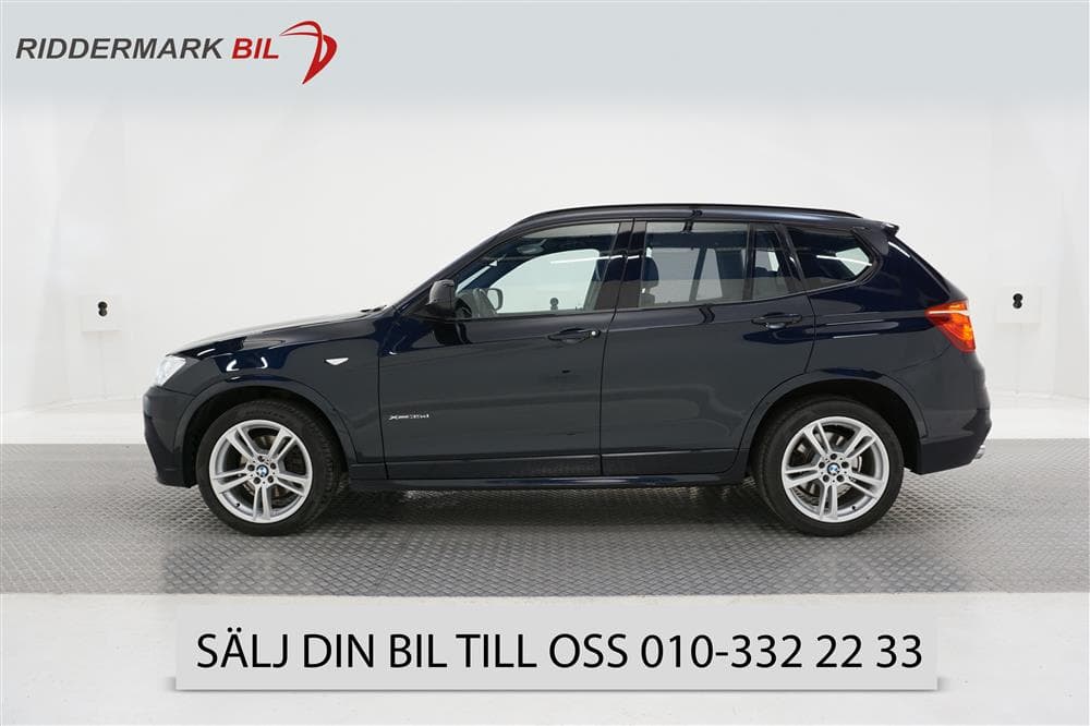 BMW X3 xDrive35d 313hk  M Sport Pano Skinn Välservadexteriör