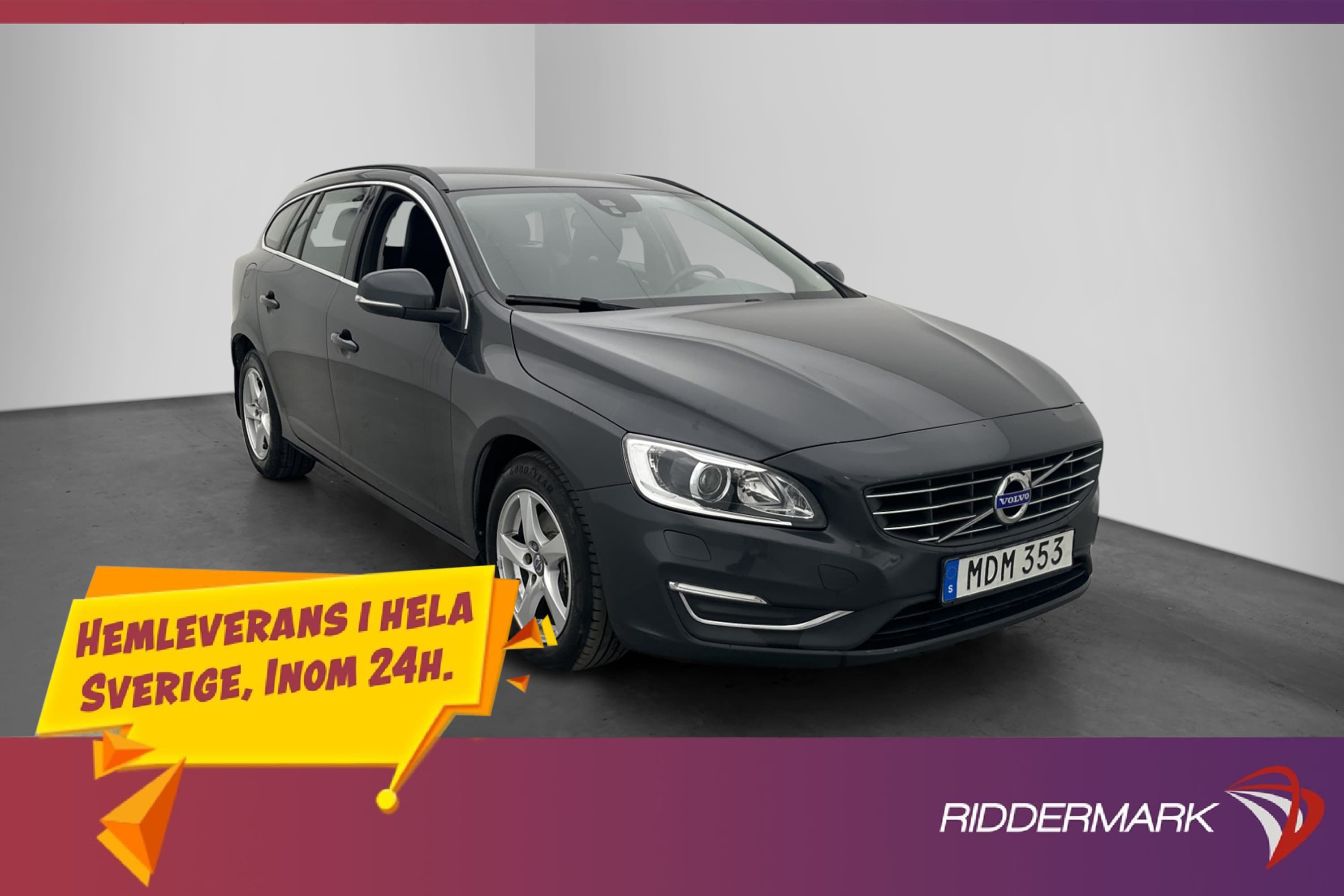 Volvo V60 D4 Momentum VOC Värmare Navi P-Sensorer Dragkrok