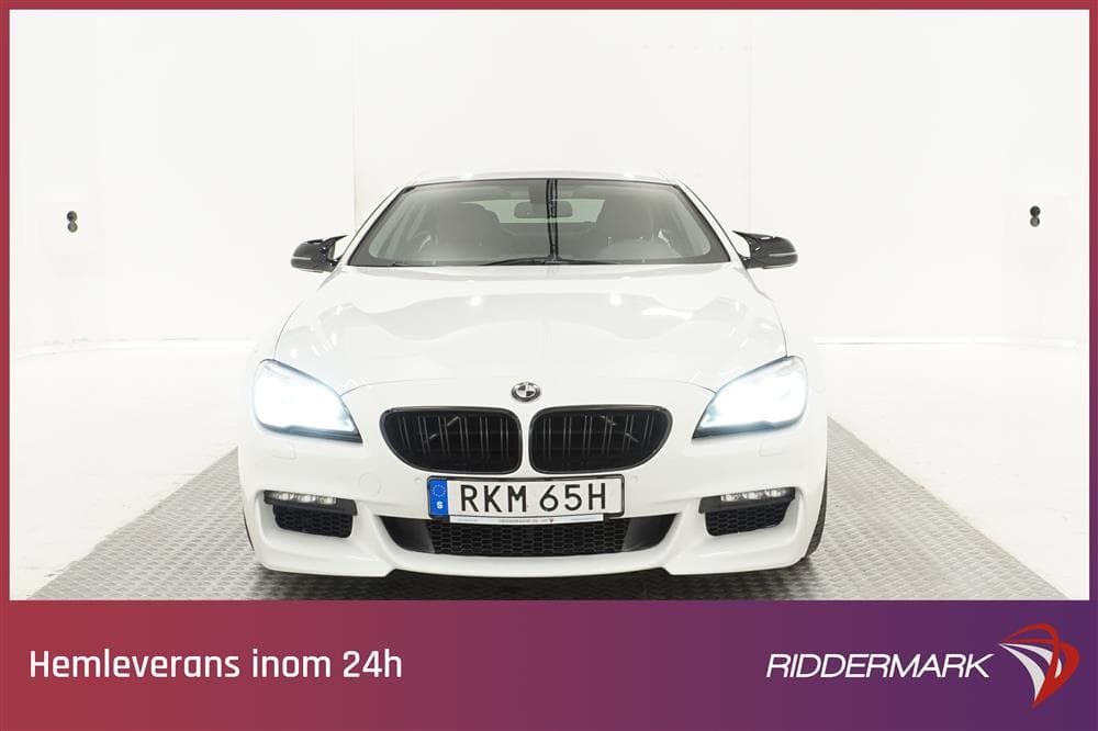 BMW 640d Gran Coupé 313hk M-Sport Laser Navigationexteriör