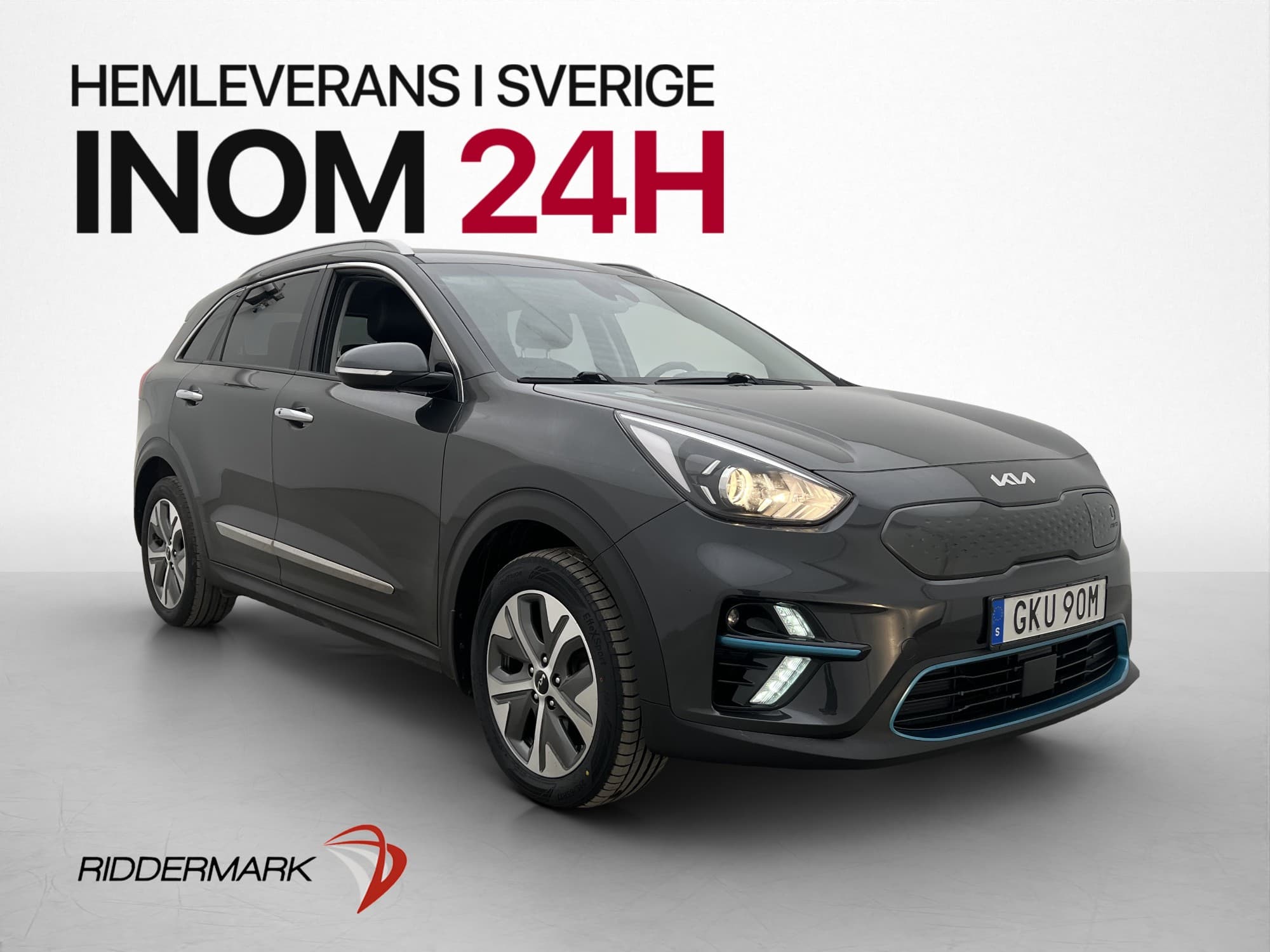 Kia E-Niro 64 kWh 204hk Advance Kamera Rattvärme CarPlay