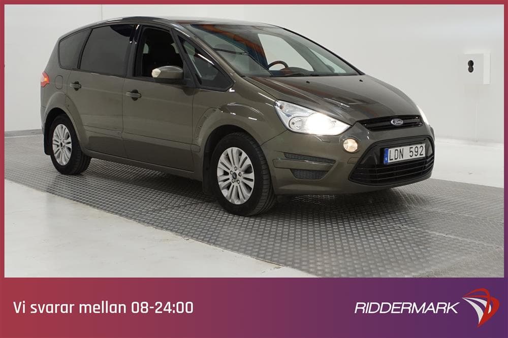 Ford S-MAX 2.0 TDCi 115hk 7 Sits Ny Kamrem 0,49L/mil exteriör