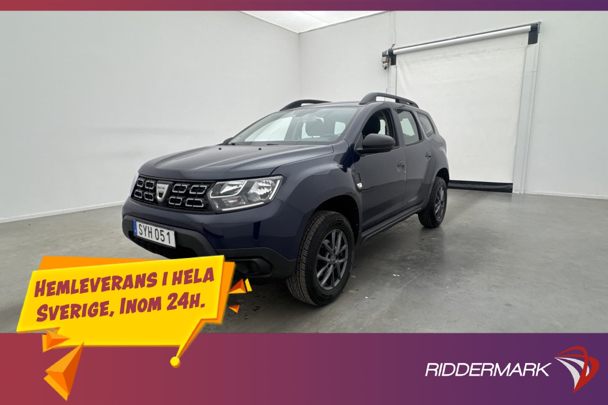 Dacia Duster 1.6 SCe 115hk P-Sensorer Farthållare