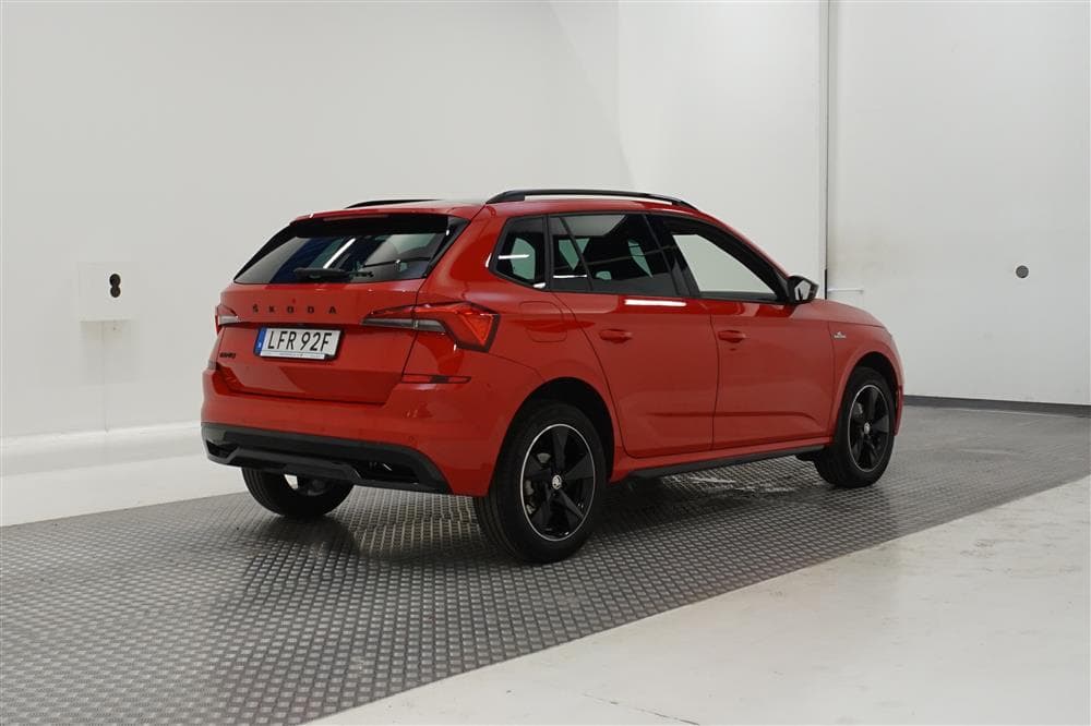 Skoda Kamiq 1.5 TSI 150hk Monte Carlo Pano Navi Cockpit