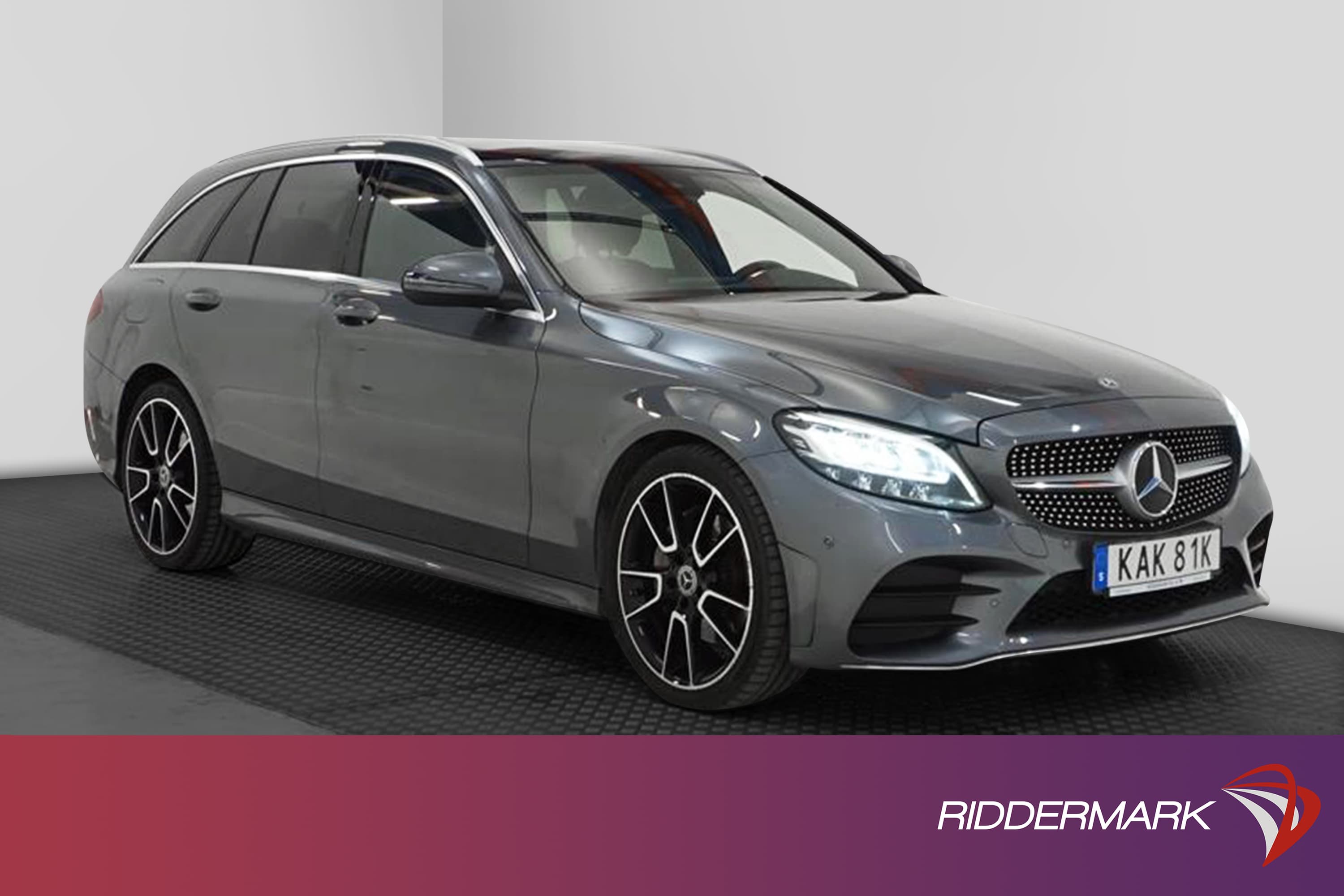Mercedes-Benz C 220d 194hk AMG Pano Kamera Navi Dragexteriör
