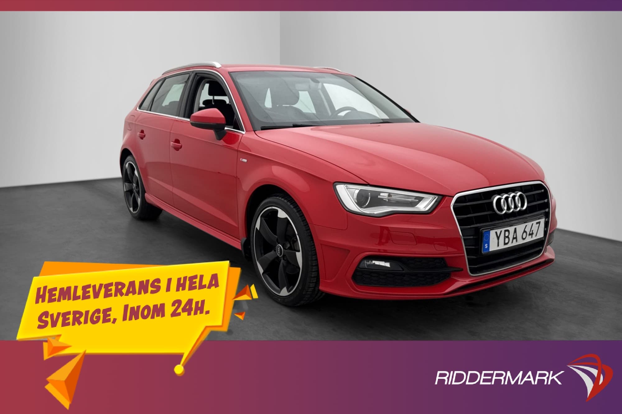 Audi A3 1.4 TFSI Automat Låg skatt Få Brukare Sensorer