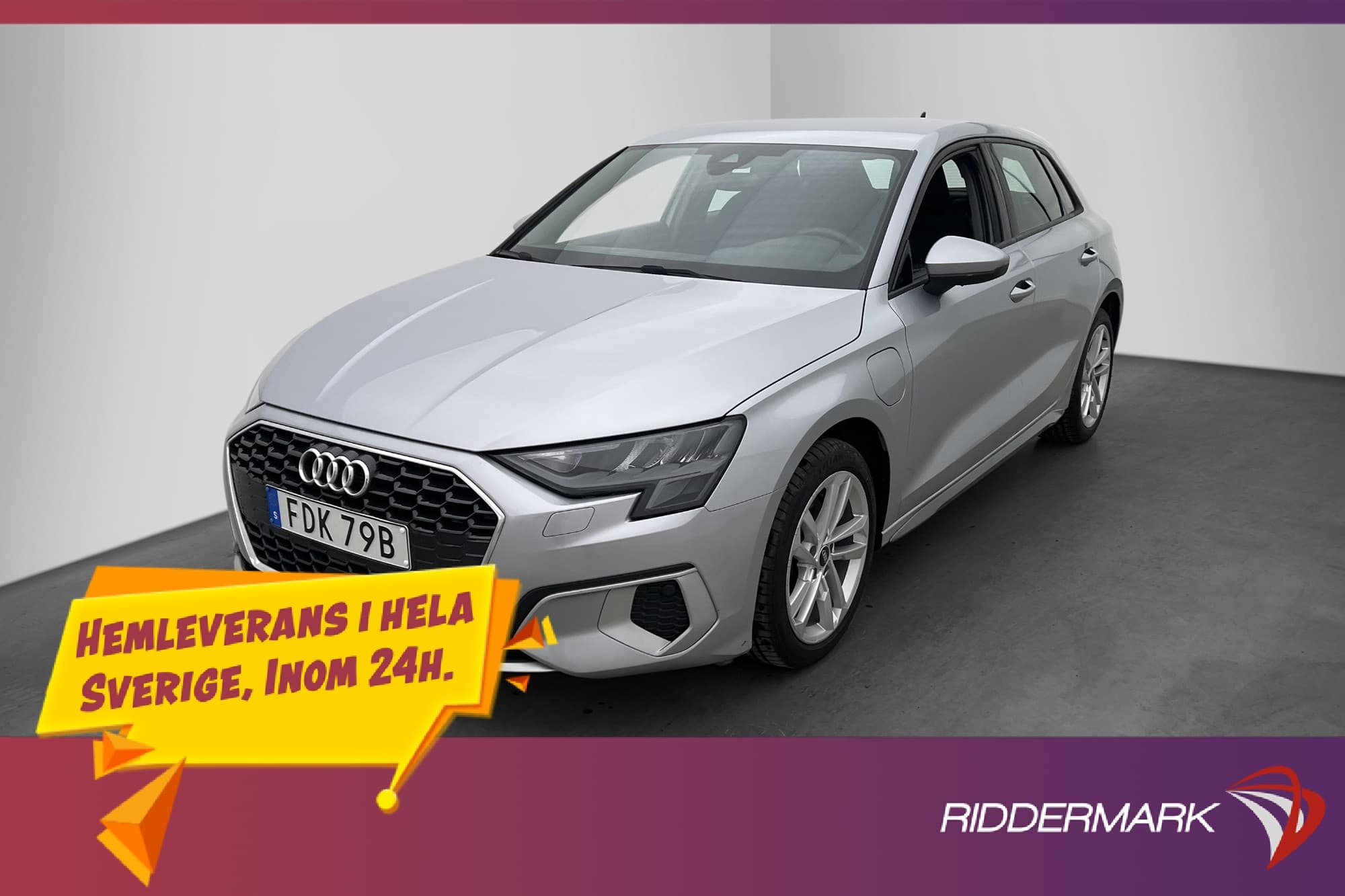 Audi A3 Sportback 40 TFSI e 204hk Proline CarPlay Cockpit