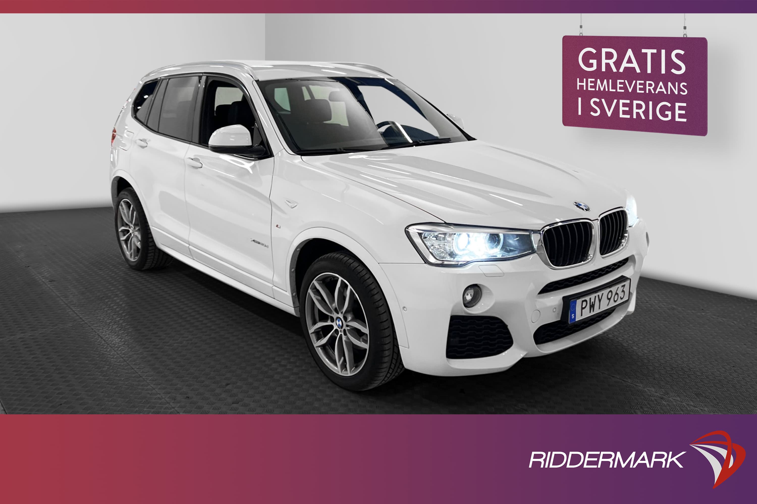 BMW X3 xDrive20d 190hk