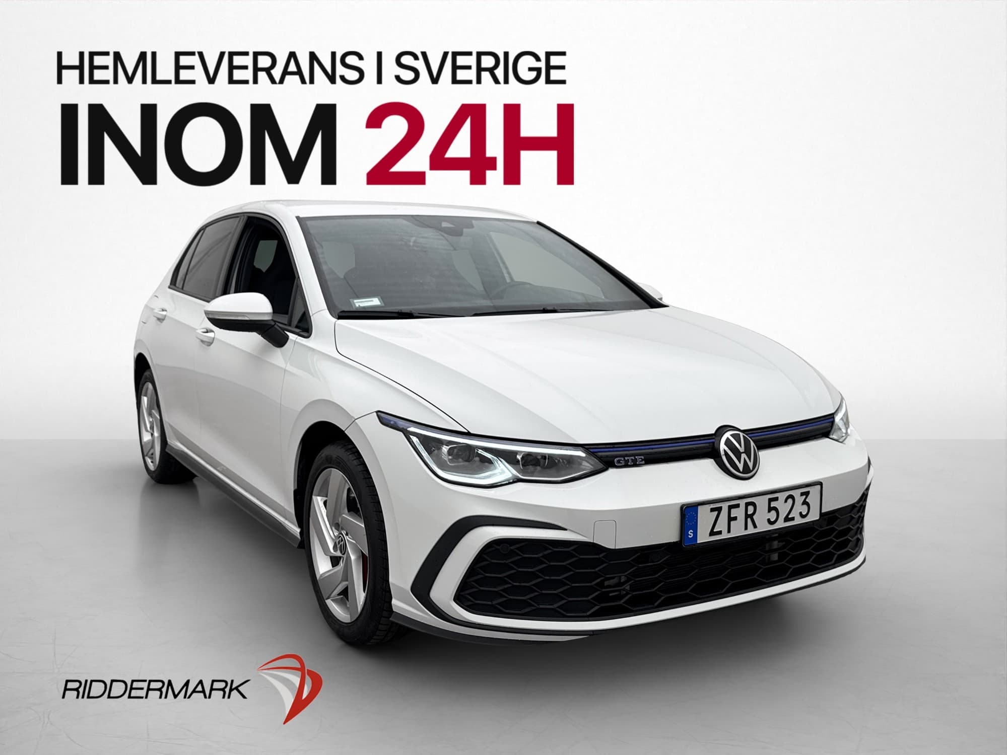 Volkswagen Golf GTE 245hk Cockpit P-Sensorer Navi CarPlay