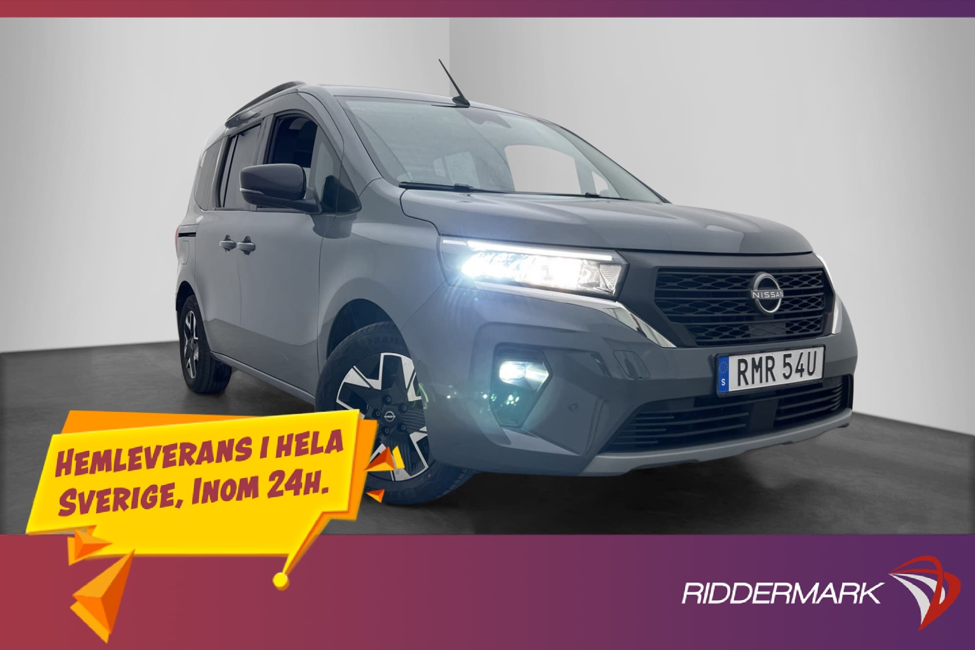 Nissan Townstar Kombi N-Connecta 1.3 DIG-T B-Kam Skinn 5-Sit