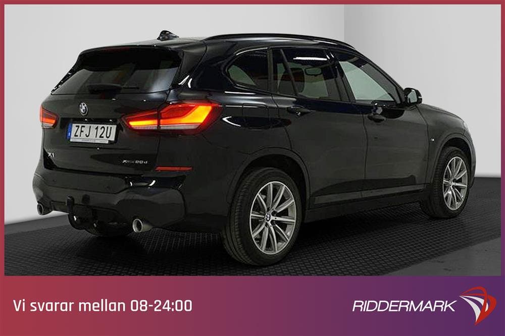 BMW X1 xDrive 20d 190hk M-Sport B-kamera HiFi Navi HUD exteriör