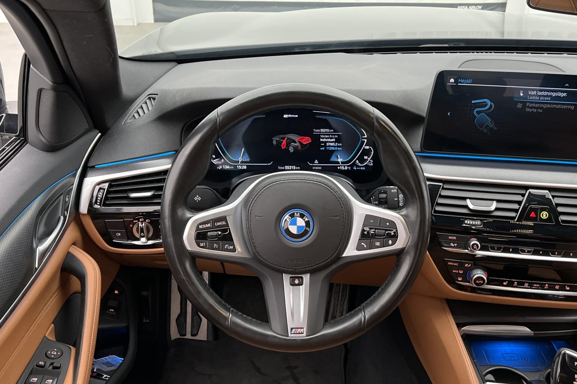 BMW 530e 292hk xDrive M-Sport Skinn HiFi Kamera Drag Navi