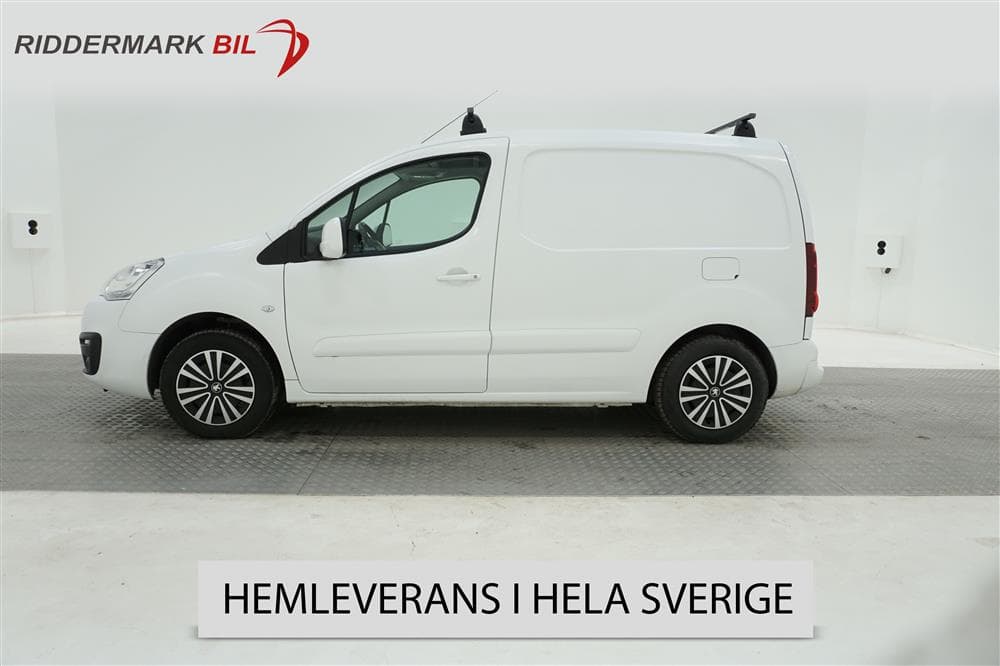 Peugeot Partner 1.6 BlueHDI 100hk Nyservad 3-sits Drag