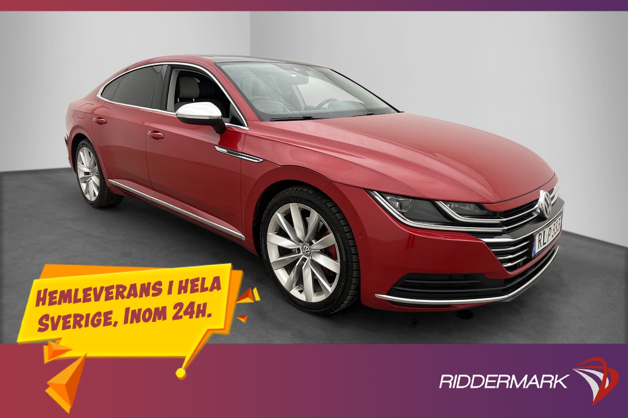 Volkswagen Arteon 2.0 TDI 4M GTS Pano Läder Kamera Navi Drag