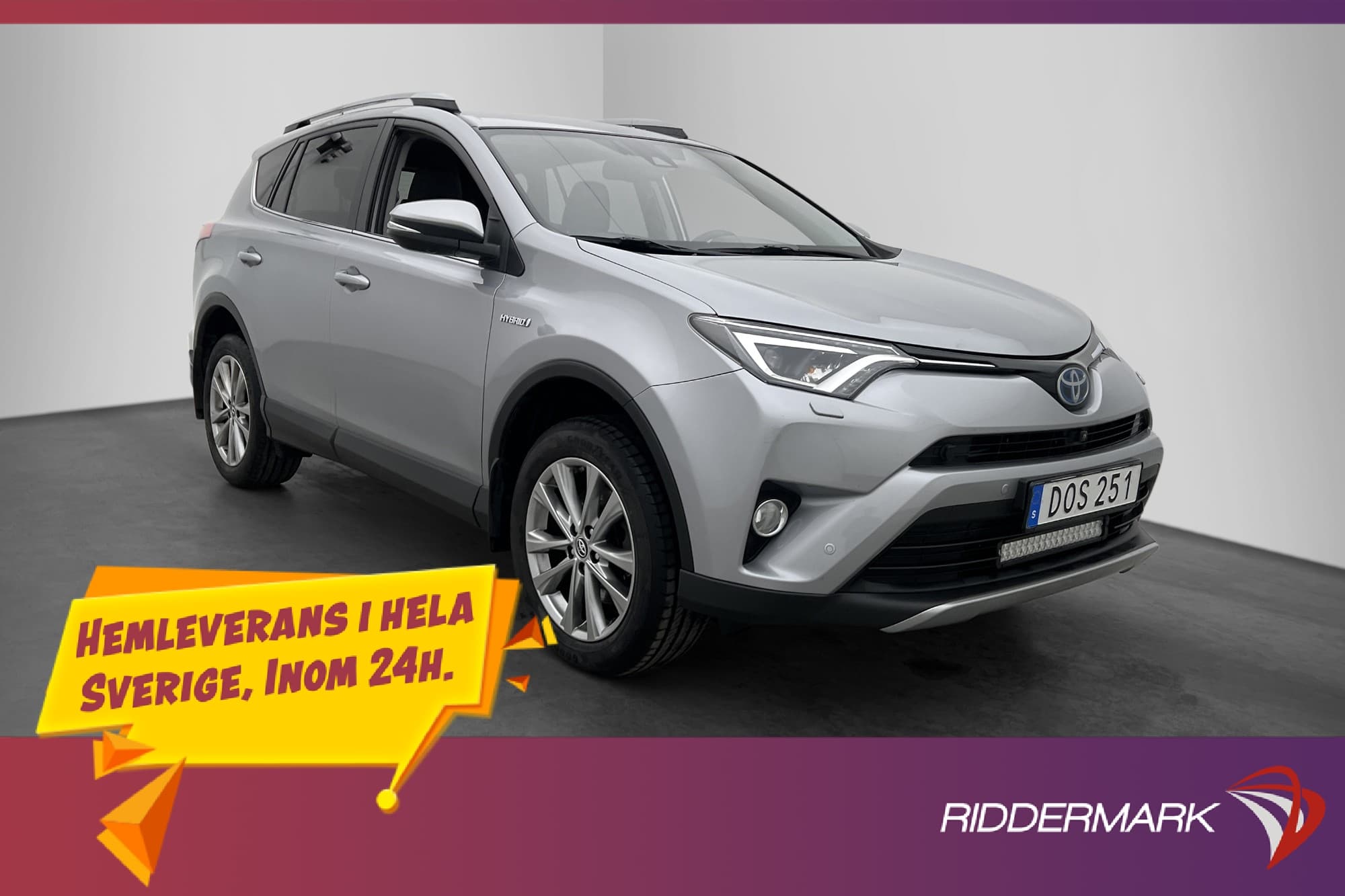 Toyota RAV4 Hybrid AWD Executive M&K-Värm Drag Skinn 360°