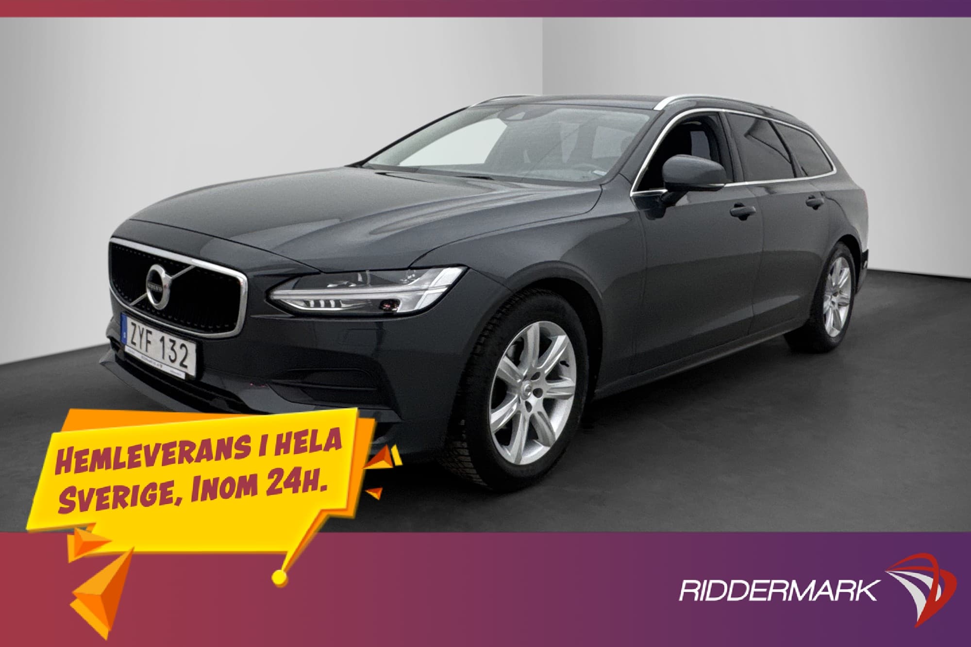 Volvo V90 D3 AWD 150hk Momentum VOC Värmare Drag Sensorer