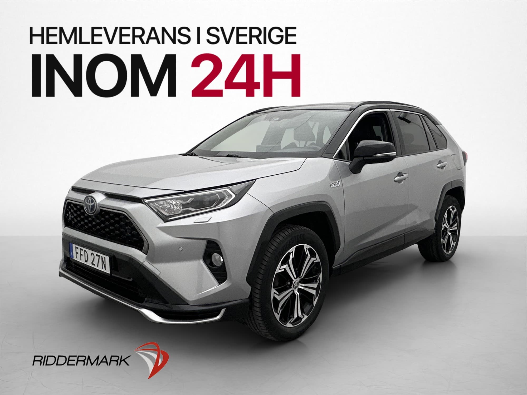 Toyota RAV4 AWD Plug in Hybrid Style Kamera JBL Rattvärme
