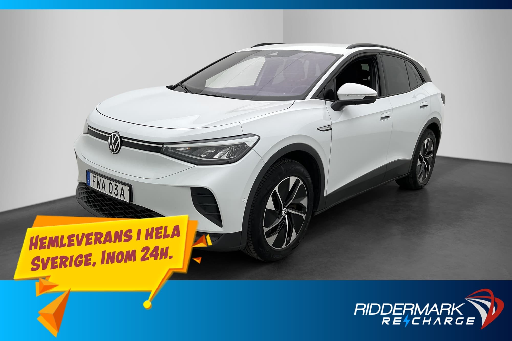 Volkswagen ID.4 Pro Performance Värmare Drag Kamera Rattvärm