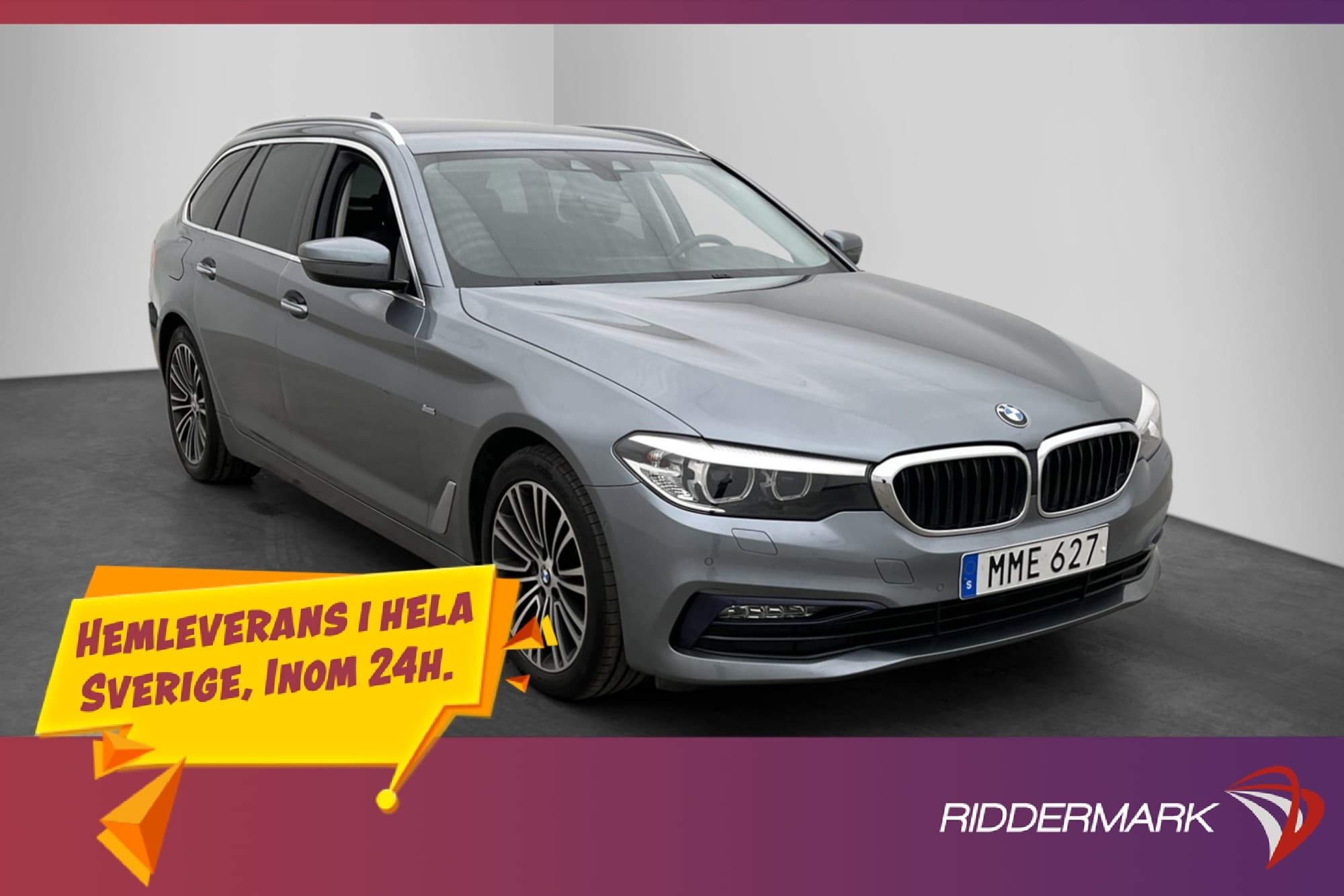 BMW 520 D xDrive Sport line Värmare Kamera Navi Elstolar